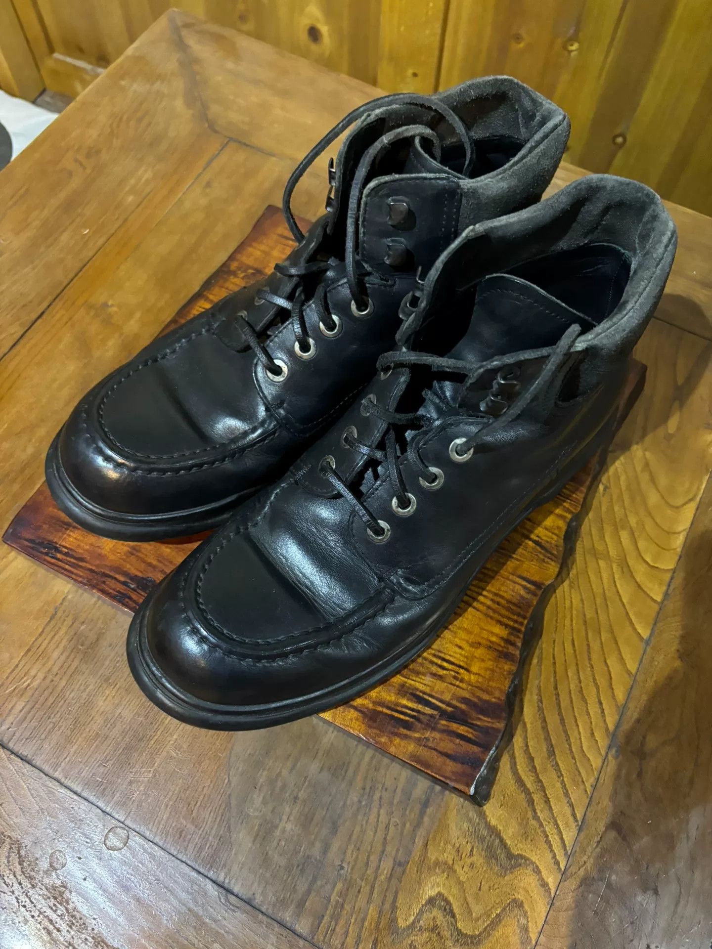 Prada Prada Archive Red Line Leather Boots Size US 9 / EU 42 - 5 Thumbnail