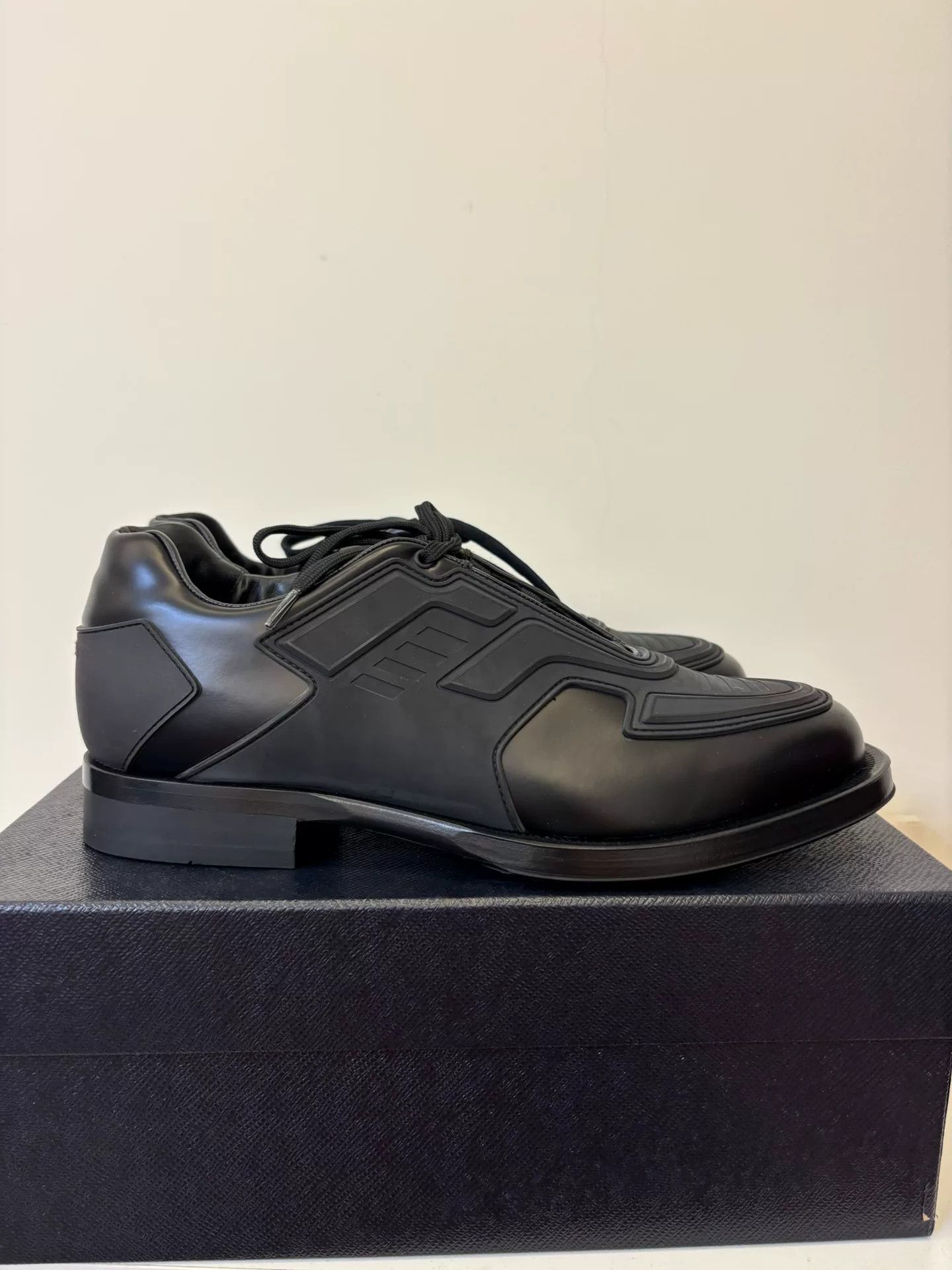 Prada Prada Functional Armor Leather Shoes Size US 10 / EU 43 - 3 Thumbnail