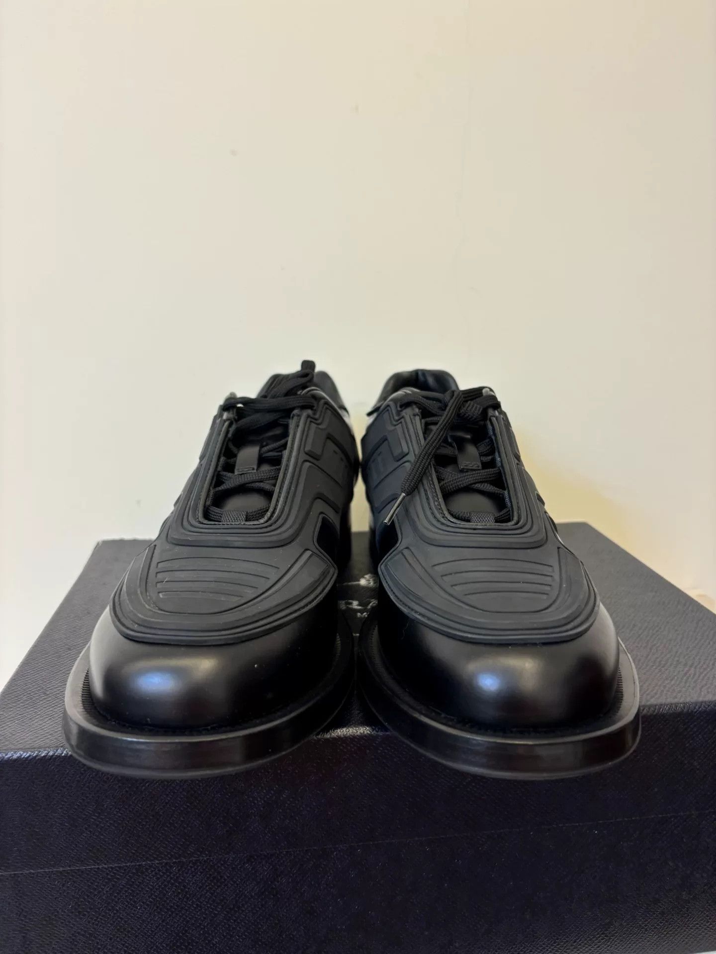 Prada Prada Functional Armor Leather Shoes Size US 10 / EU 43 - 2 Thumbnail