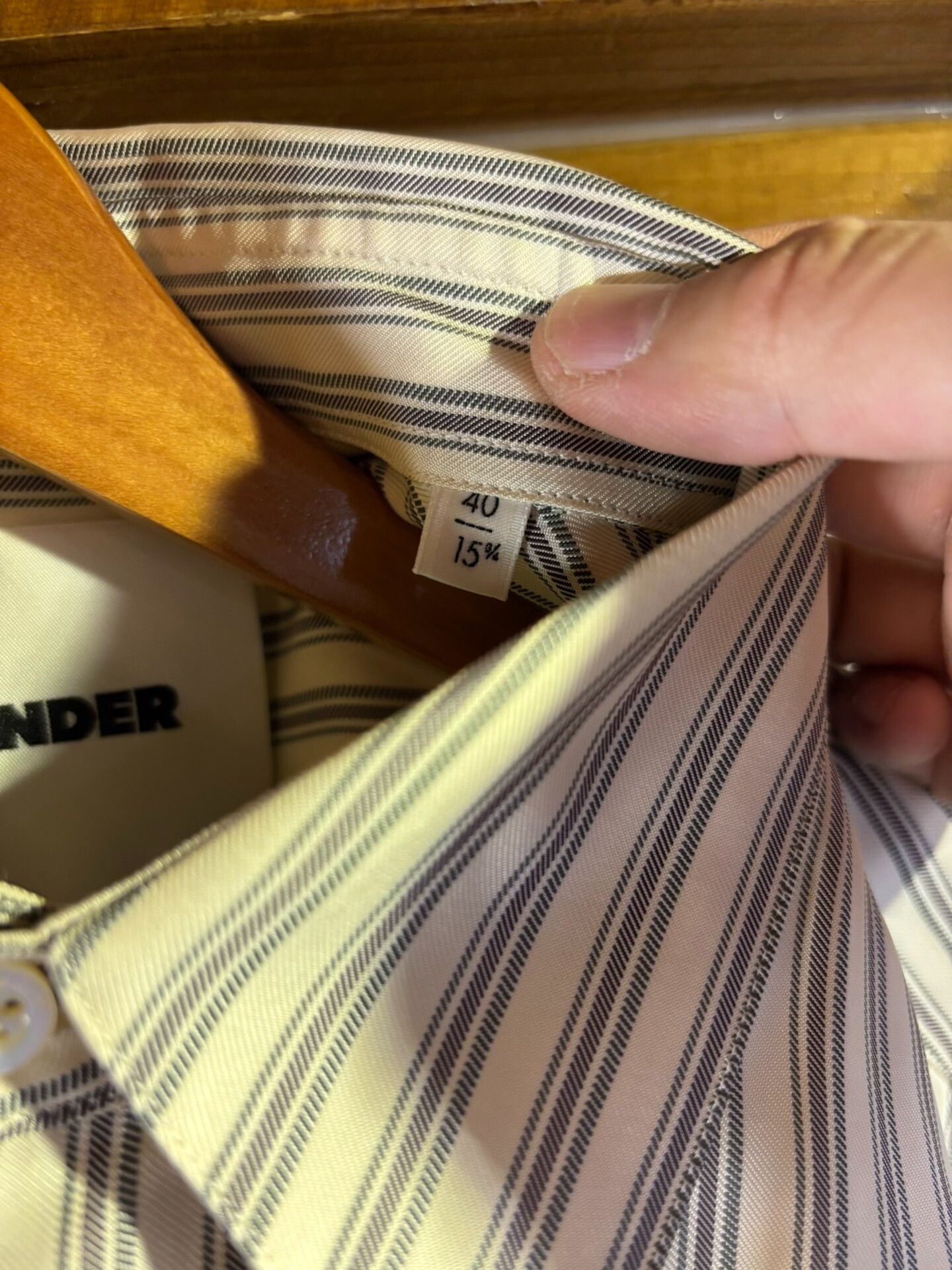 Jil Sander Jil Sander Oversized Shirt Size US XXS / EU 40 - 8 Thumbnail