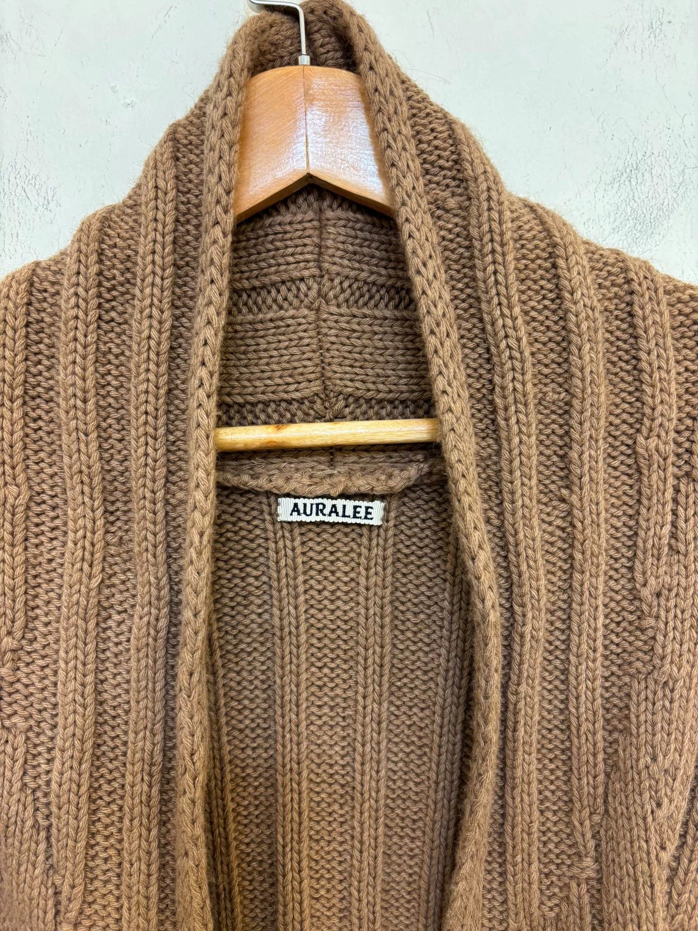 Auralee Auralee Women's Alpaca Cardigan Coat Size S / US 4 / IT 40 - 2 Thumbnail