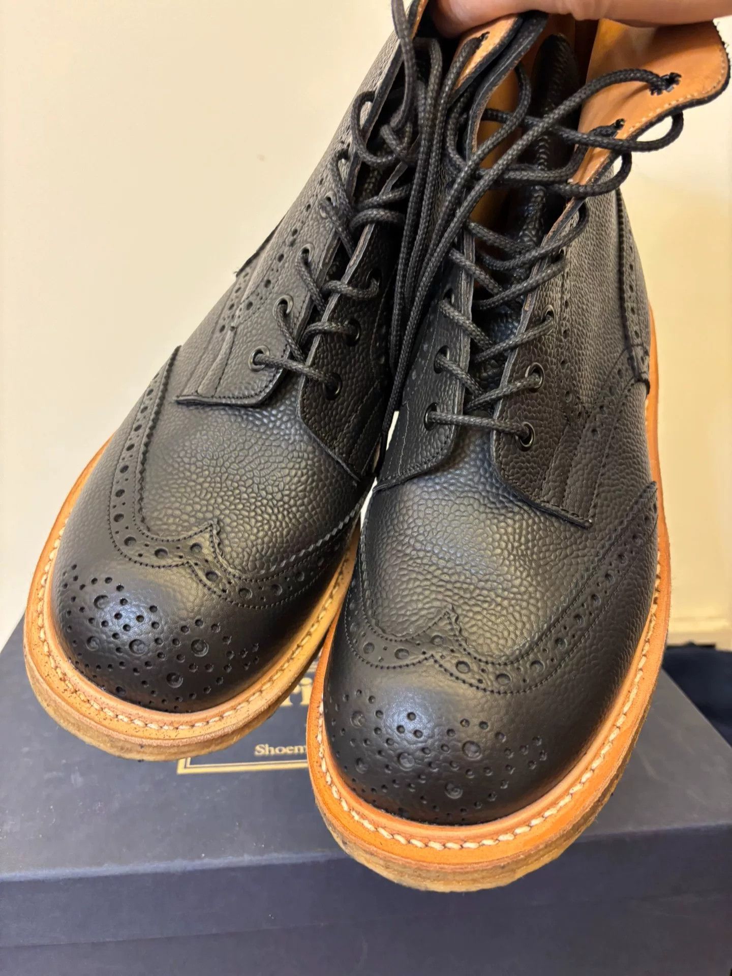 Tricker's Tricker's Uncle Sam High-Top Leather Shoes Size US 9.5 / EU 42-43 - 2 Thumbnail