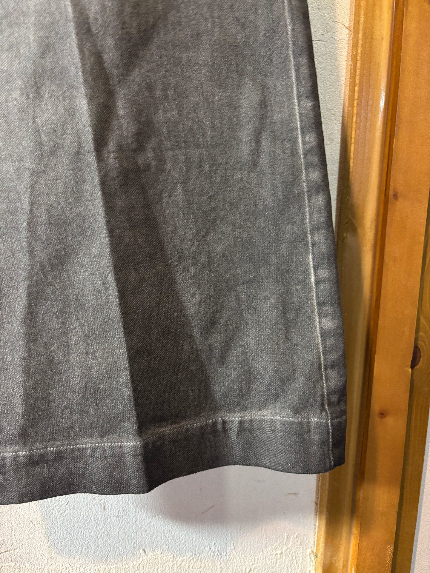 Garbstore Distressed Wide-Leg Pants Size 33" - 6 Thumbnail
