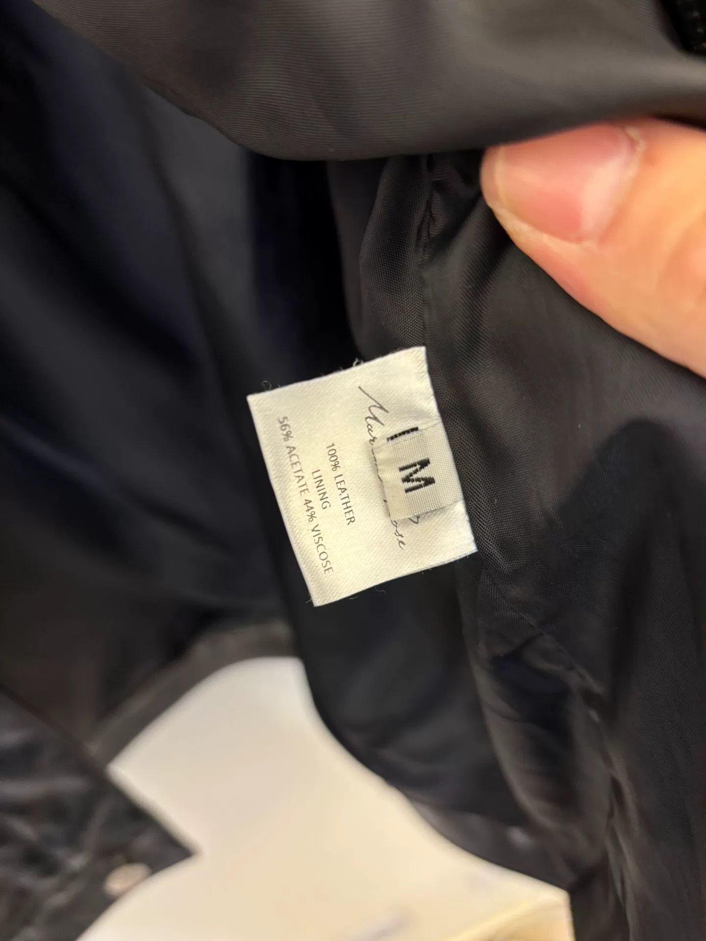 Martine Rose Martine Rose 18AW Oversized Leather Jacket Size US M / EU 48-50 / 2 - 6 Thumbnail