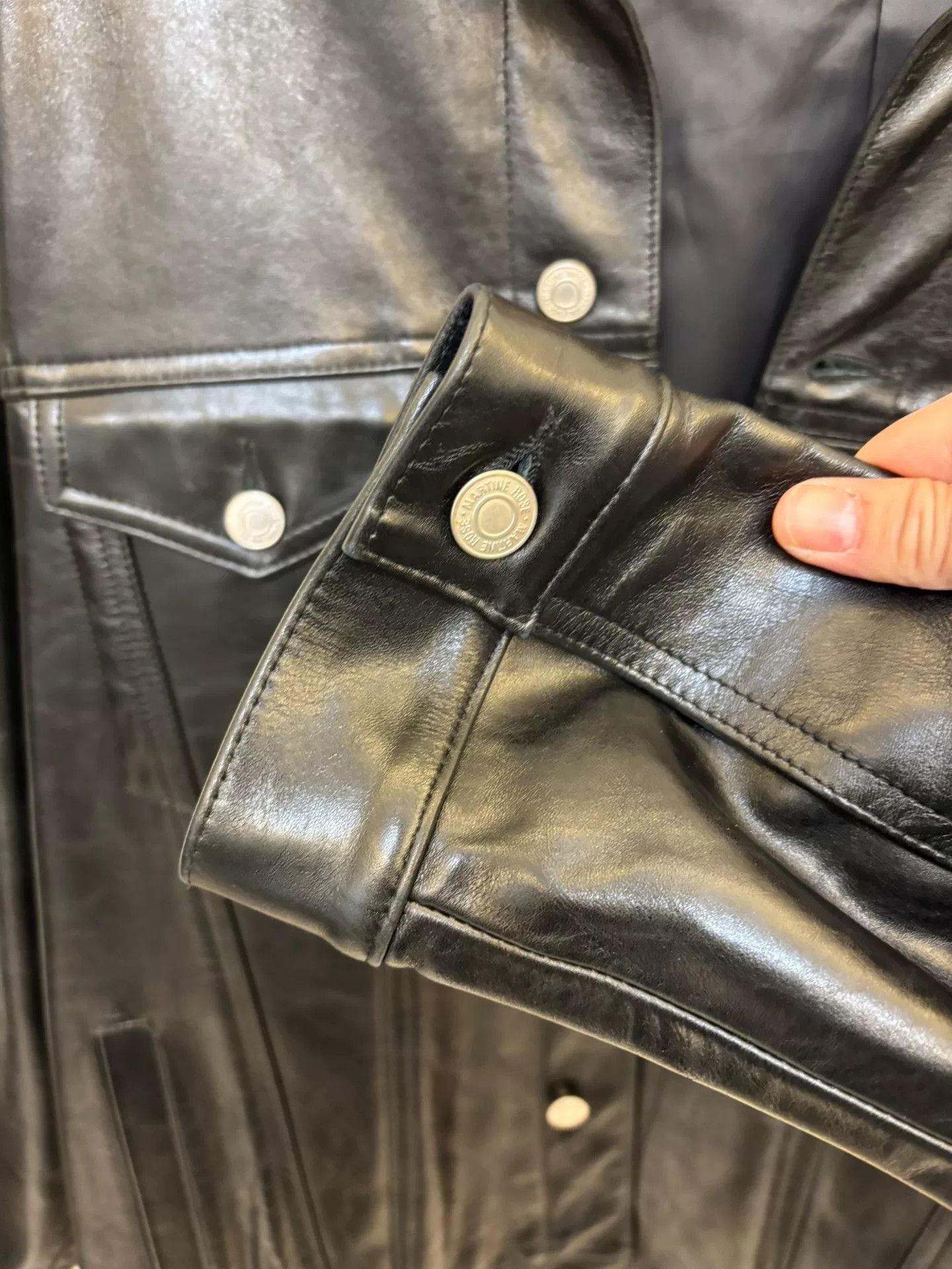 Martine Rose Martine Rose 18AW Oversized Leather Jacket Size US M / EU 48-50 / 2 - 4 Thumbnail