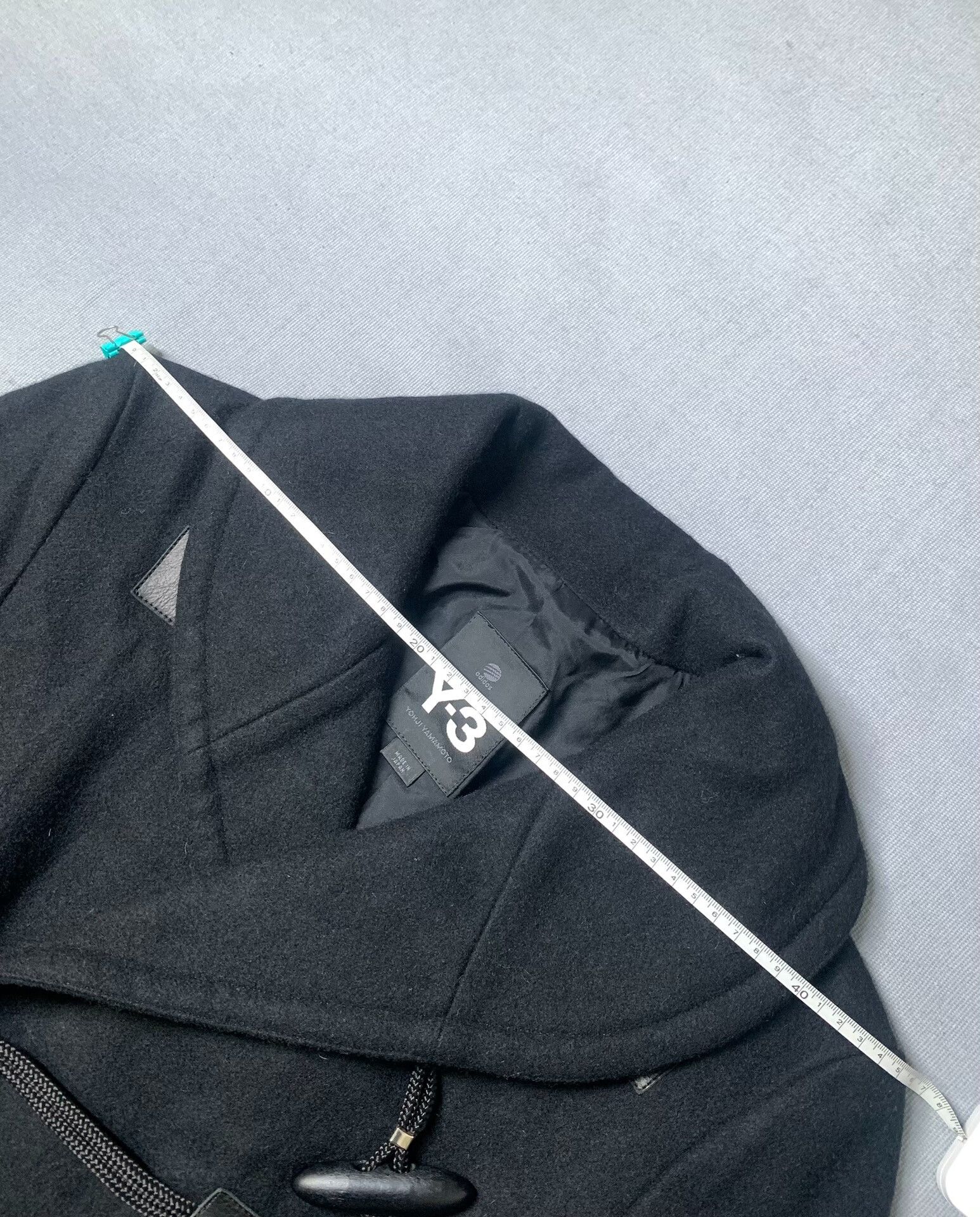 Y-3 Y3 Yohji Yamamoto Adidas Wool Duffle Coat Size US M / EU 48-50 / 2 - 5 Thumbnail