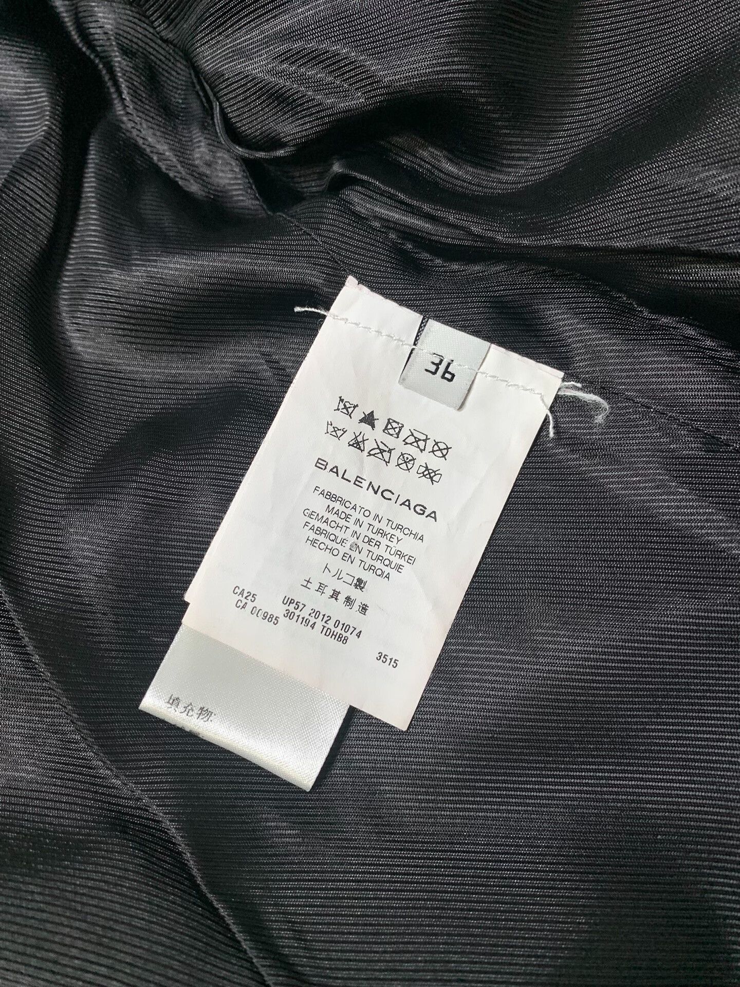 Balenciaga Balenciaga Fake Two-Piece Sheepskin Biker Jacket Size XS / US 0-2 / IT 36-38 - 5 Thumbnail