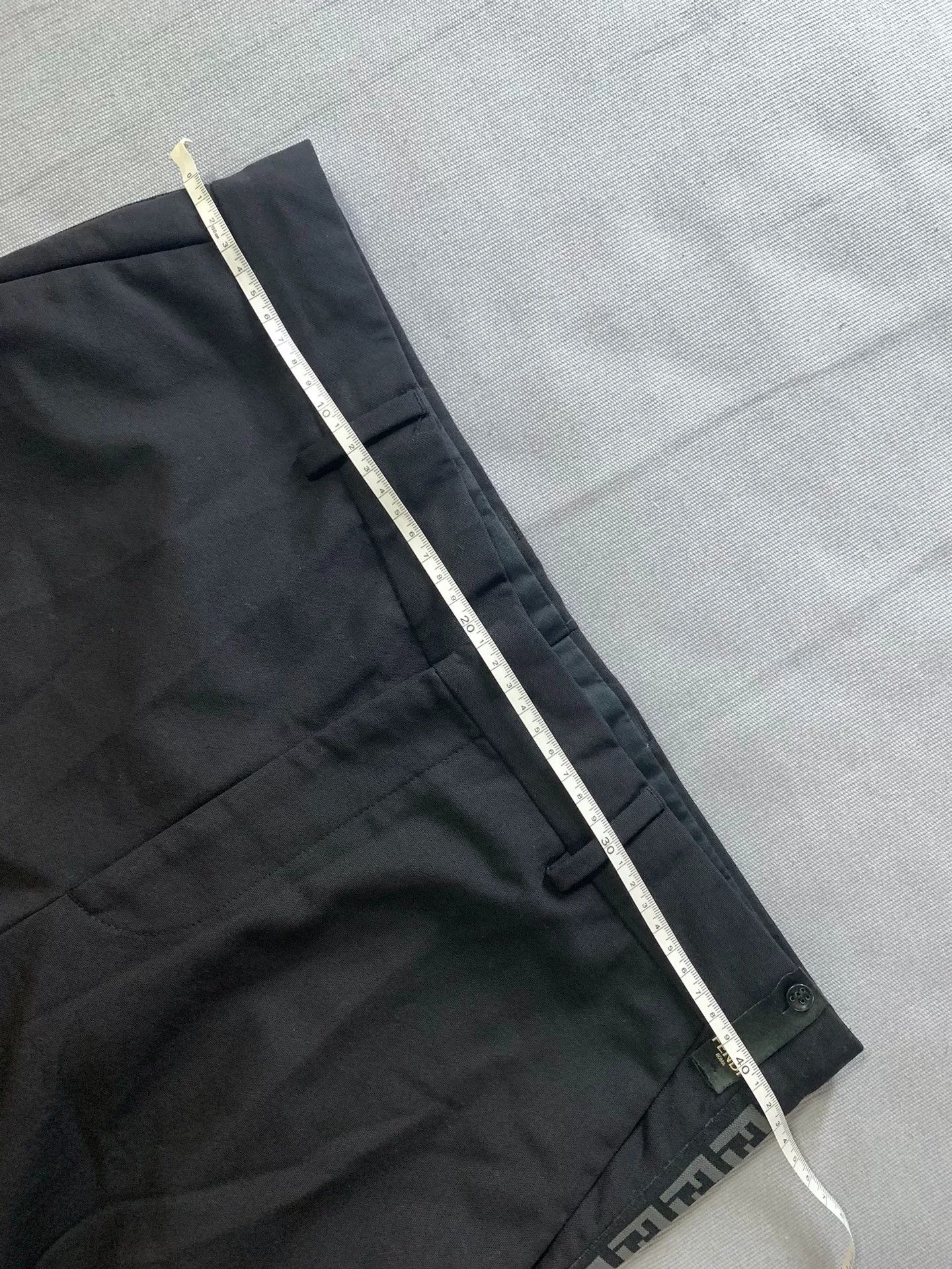 Fendi Fendi Wool Logo Chino Pants Size US 30 / EU 46 - 5 Thumbnail