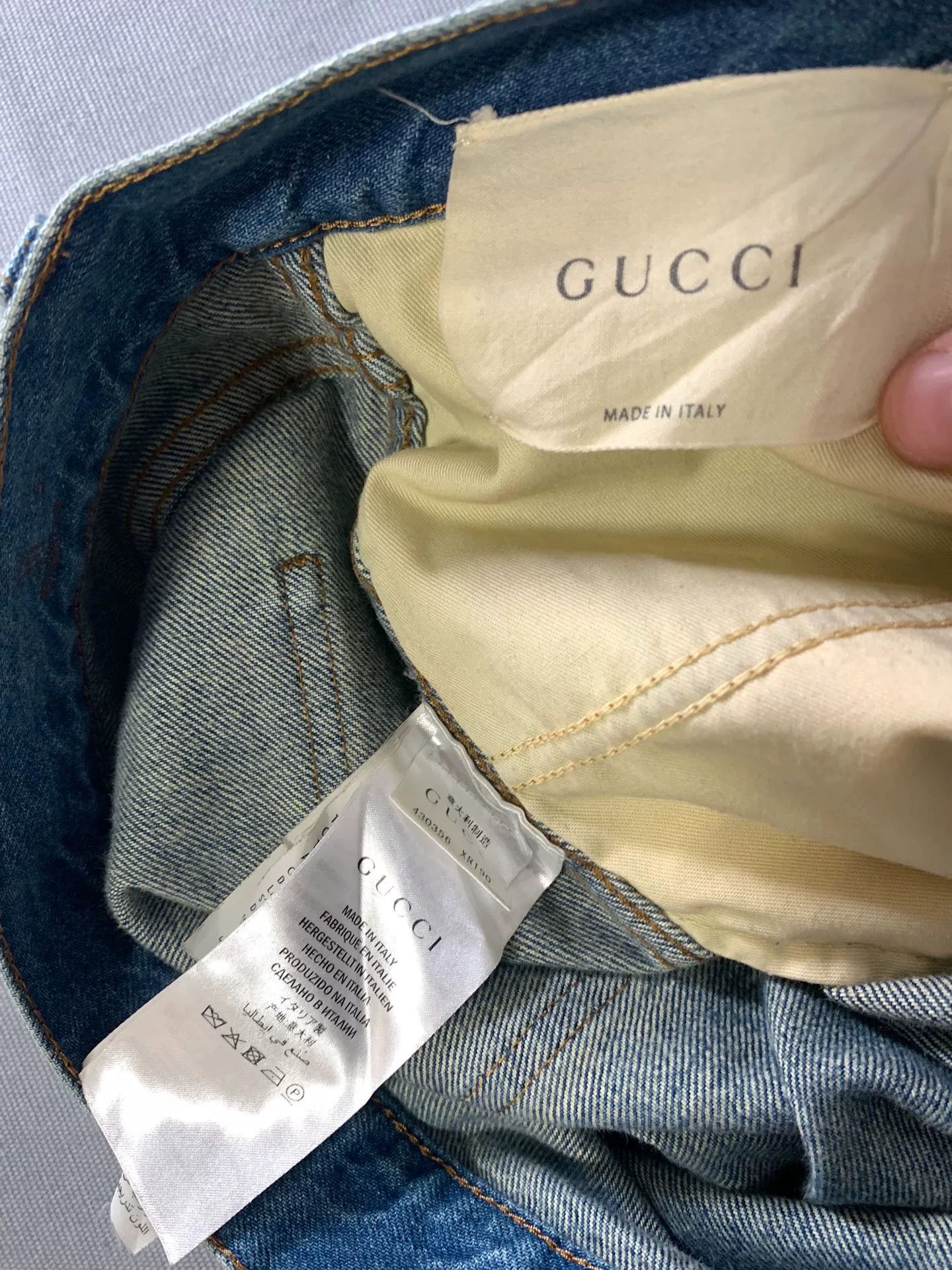 Gucci Gucci Coral Snake Embroidered Jeans Size US 30 / EU 46 - 5 Thumbnail