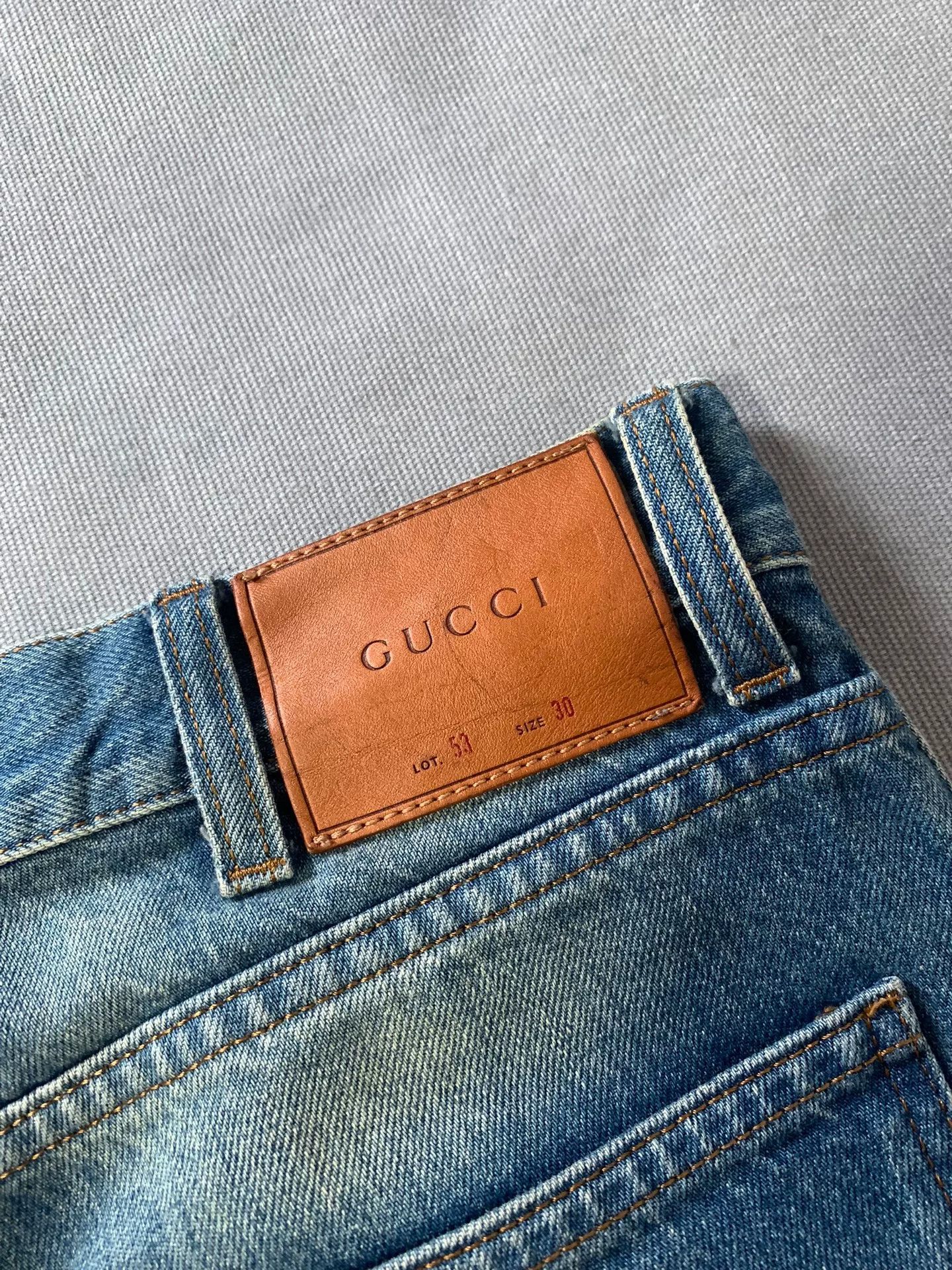 Gucci Gucci Coral Snake Embroidered Jeans Size US 30 / EU 46 - 4 Thumbnail