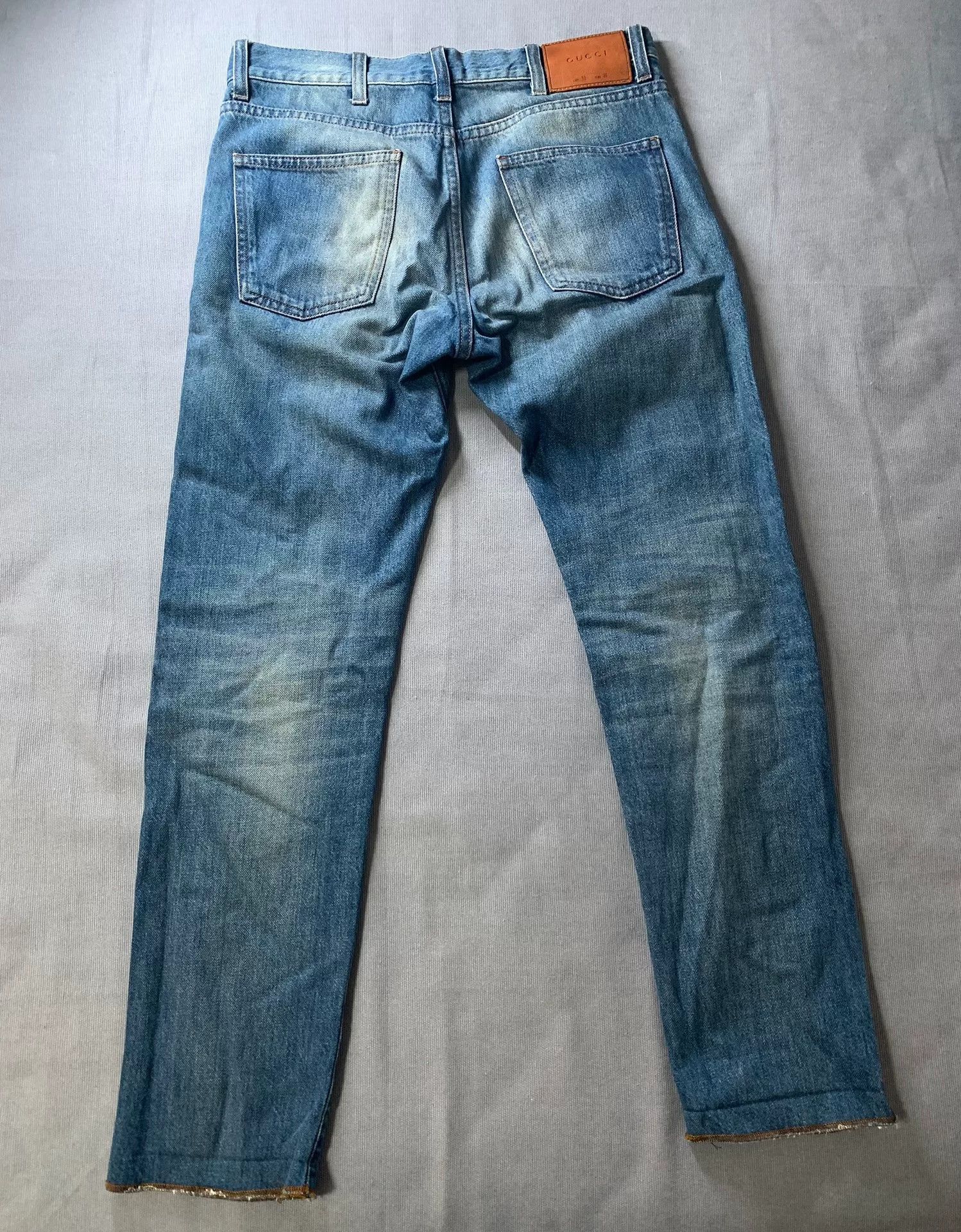 Gucci Gucci Coral Snake Embroidered Jeans Size US 30 / EU 46 - 2 Thumbnail