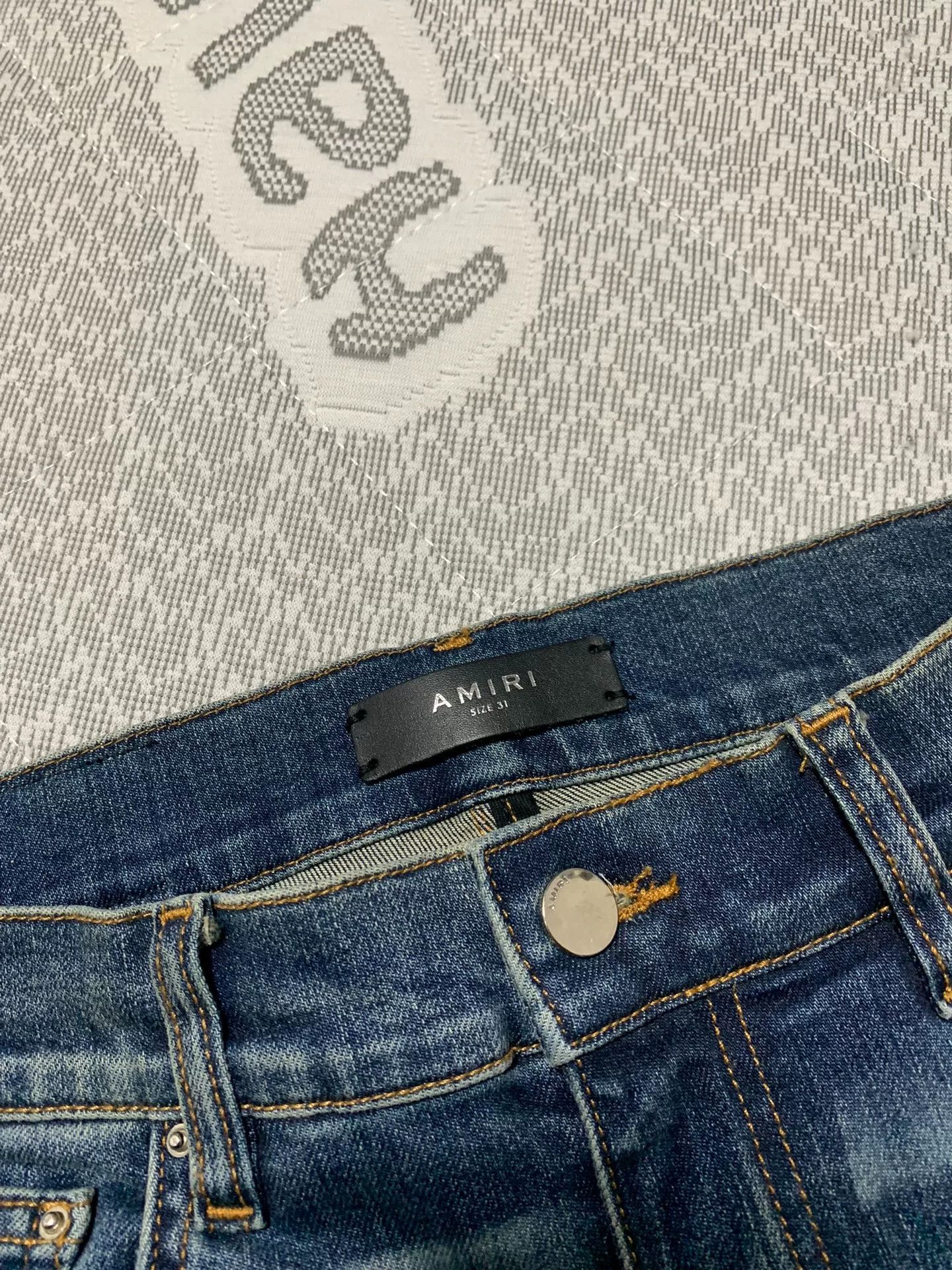 Amiri AMIRI Distressed Washed Jeans Size US 31 - 3 Thumbnail