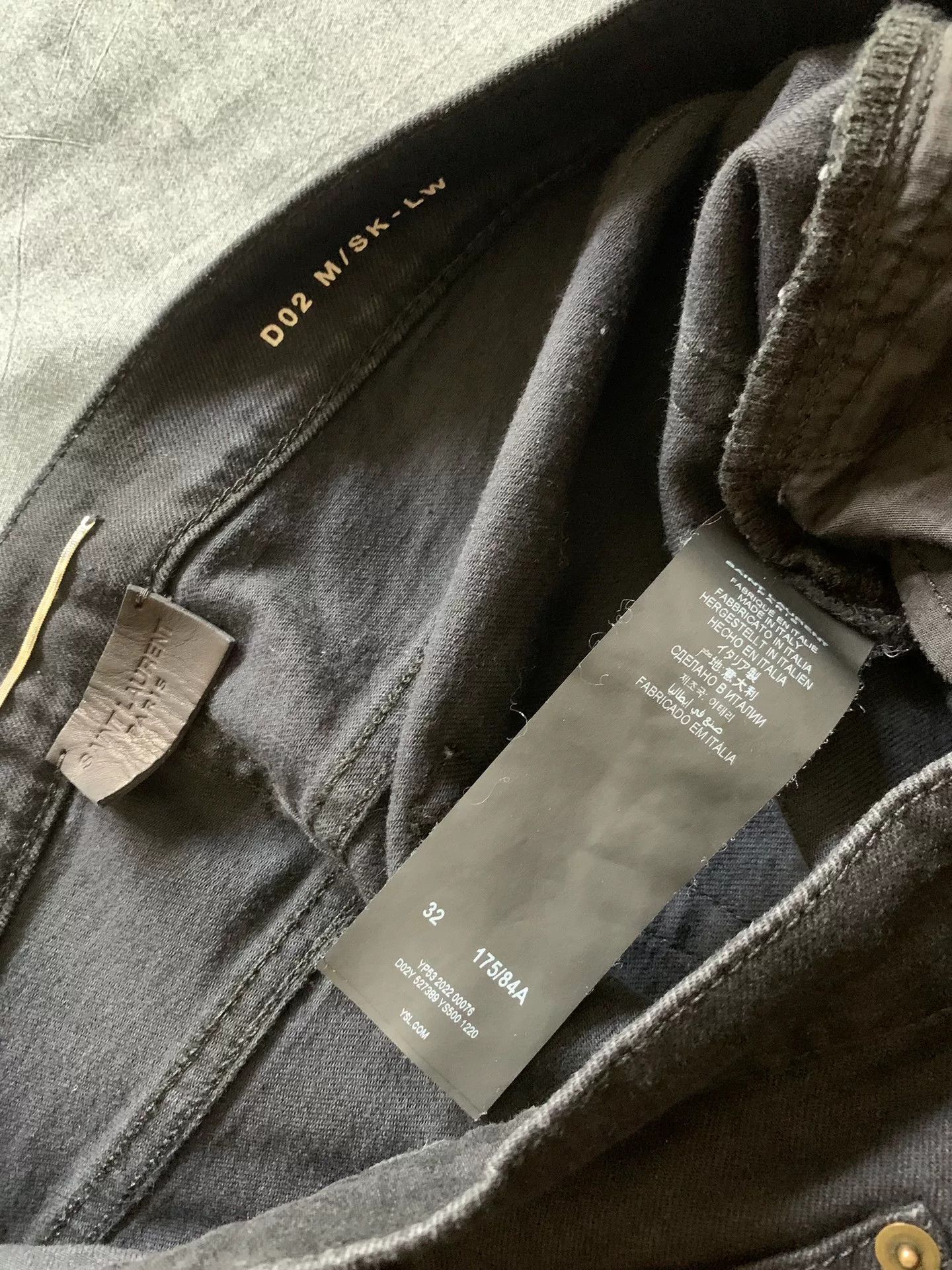 Saint Laurent Paris Saint Laurent SLP Washed Distressed Jeans Size US 32 / EU 48 - 4 Thumbnail