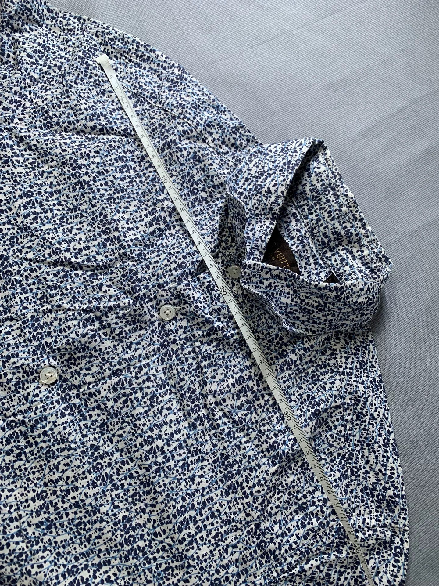 Louis Vuitton Louis Vuitton Polka Dot Long Sleeve Shirt Size US M / EU 48-50 / 2 - 7 Thumbnail