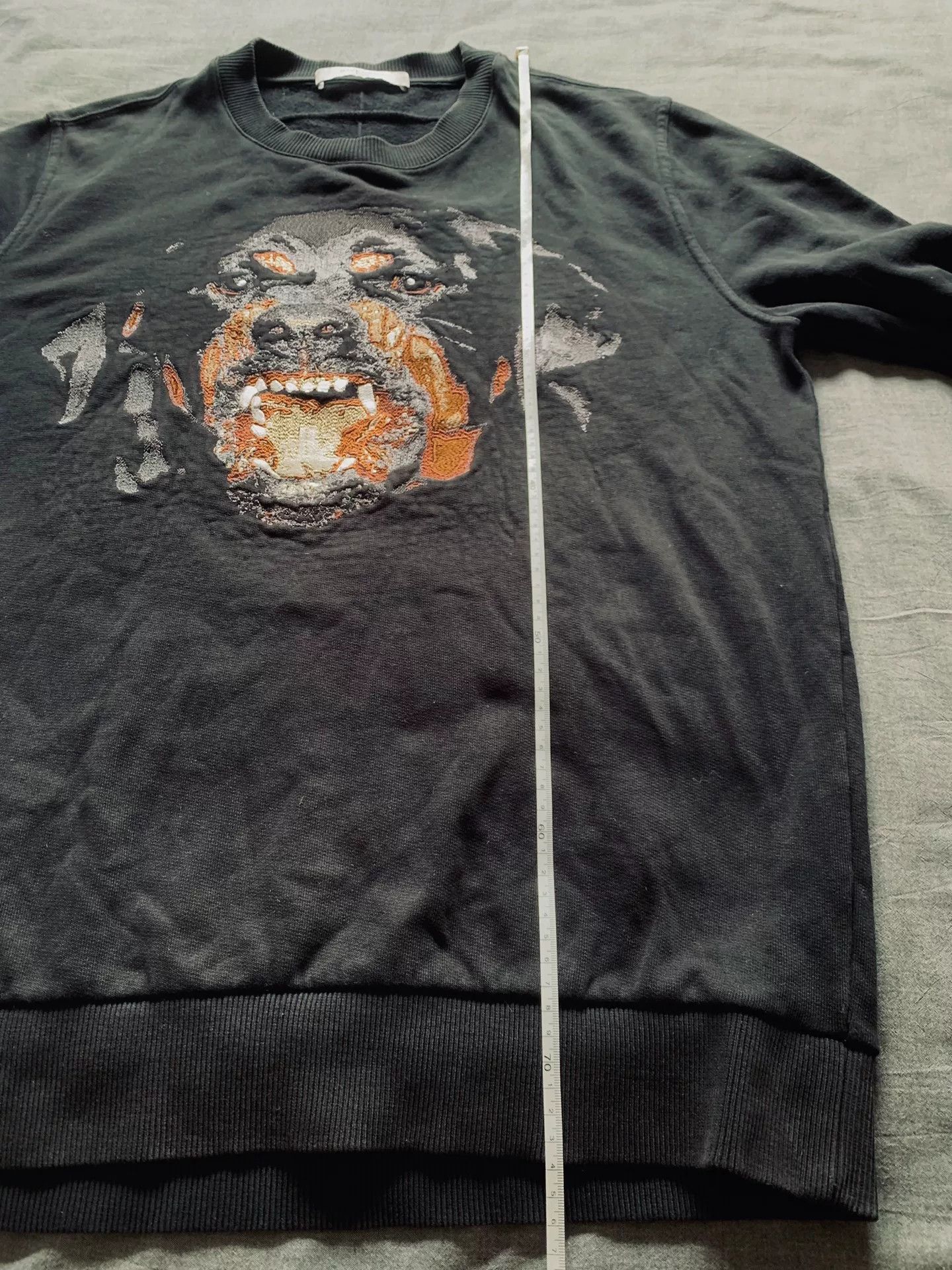 Givenchy Givenchy Dog Embroidery Double-Layer Sweatshirt Size US S / EU 44-46 / 1 - 7 Thumbnail