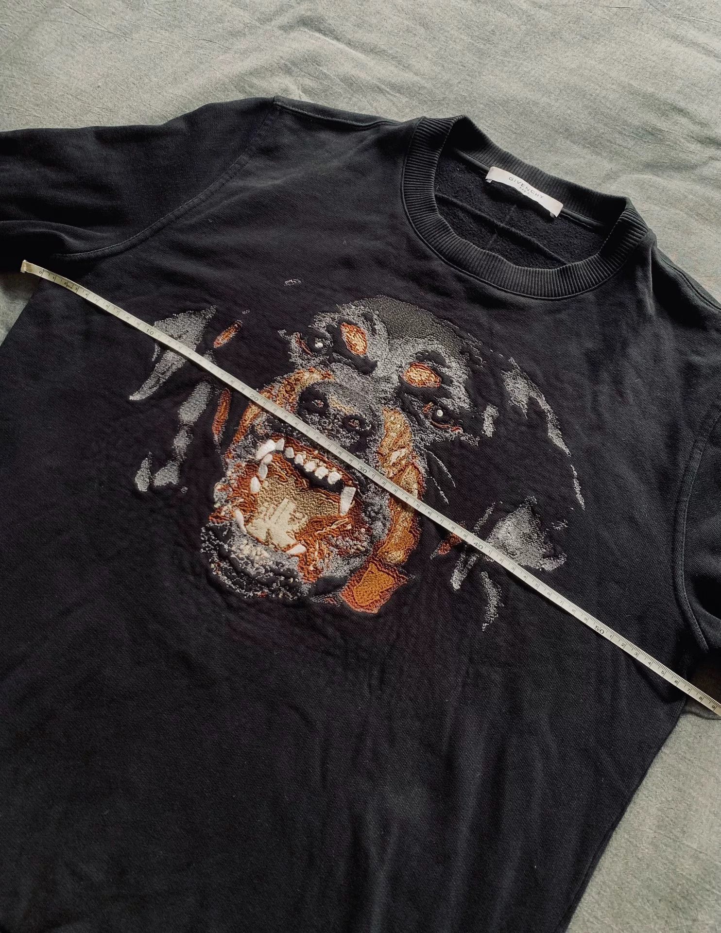Givenchy Givenchy Dog Embroidery Double-Layer Sweatshirt Size US S / EU 44-46 / 1 - 5 Thumbnail