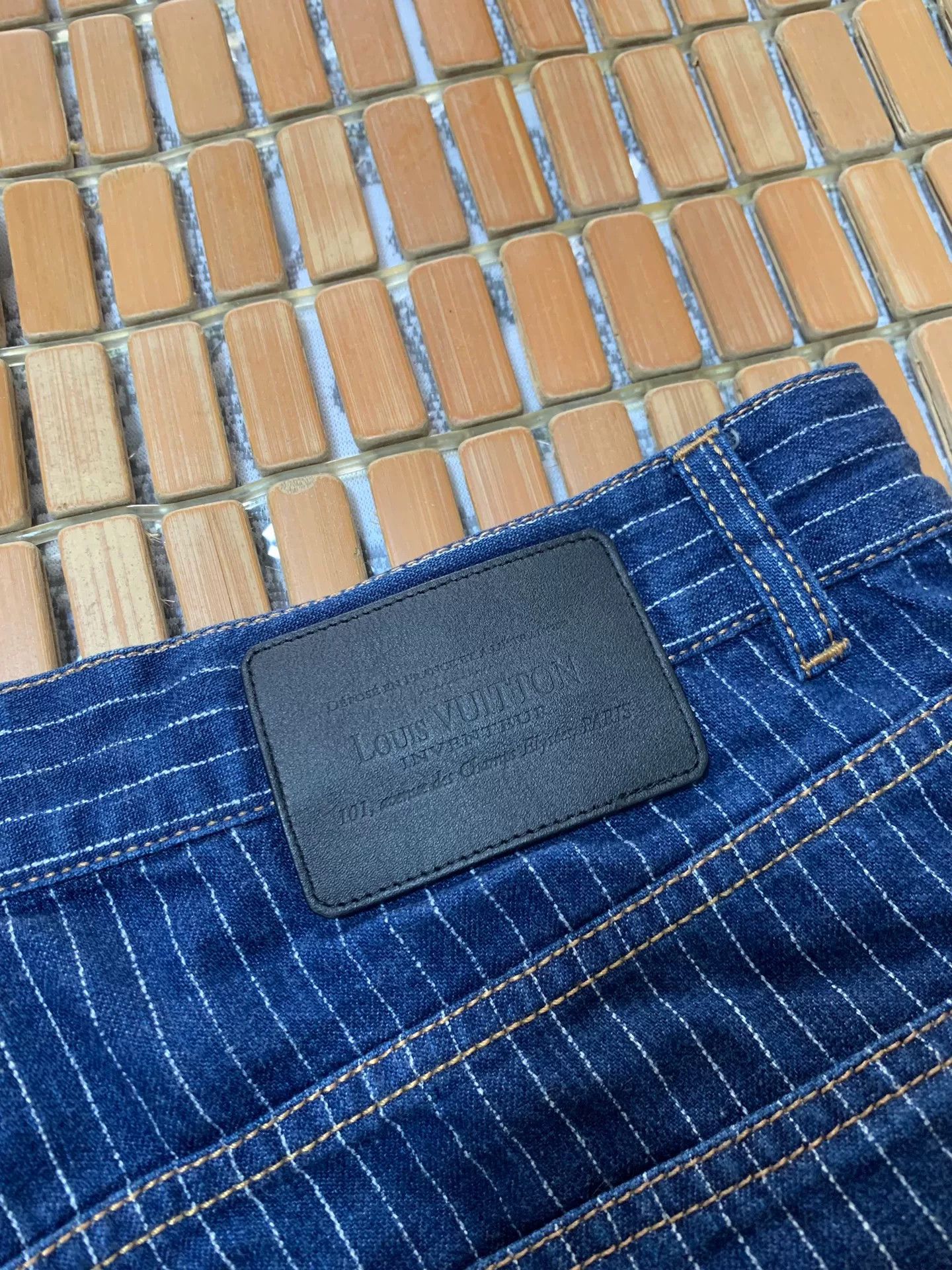 Louis Vuitton Louis Vuitton Striped Denim Casual Pants Size US 31 - 4 Thumbnail