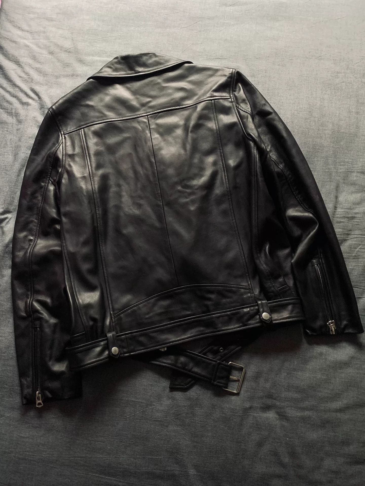 Acne Studios Acne Studios Lambskin Multi-Zip Moto Jacket Size US S / EU 44-46 / 1 - 2 Thumbnail