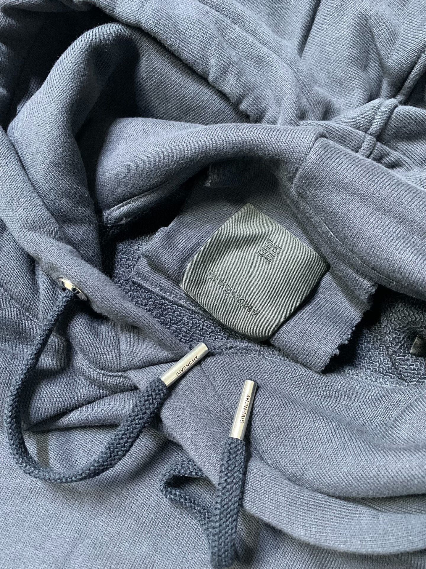 Givenchy Givenchy Embroidered Logo Hoodie Size US XL / EU 56 / 4 - 4 Thumbnail