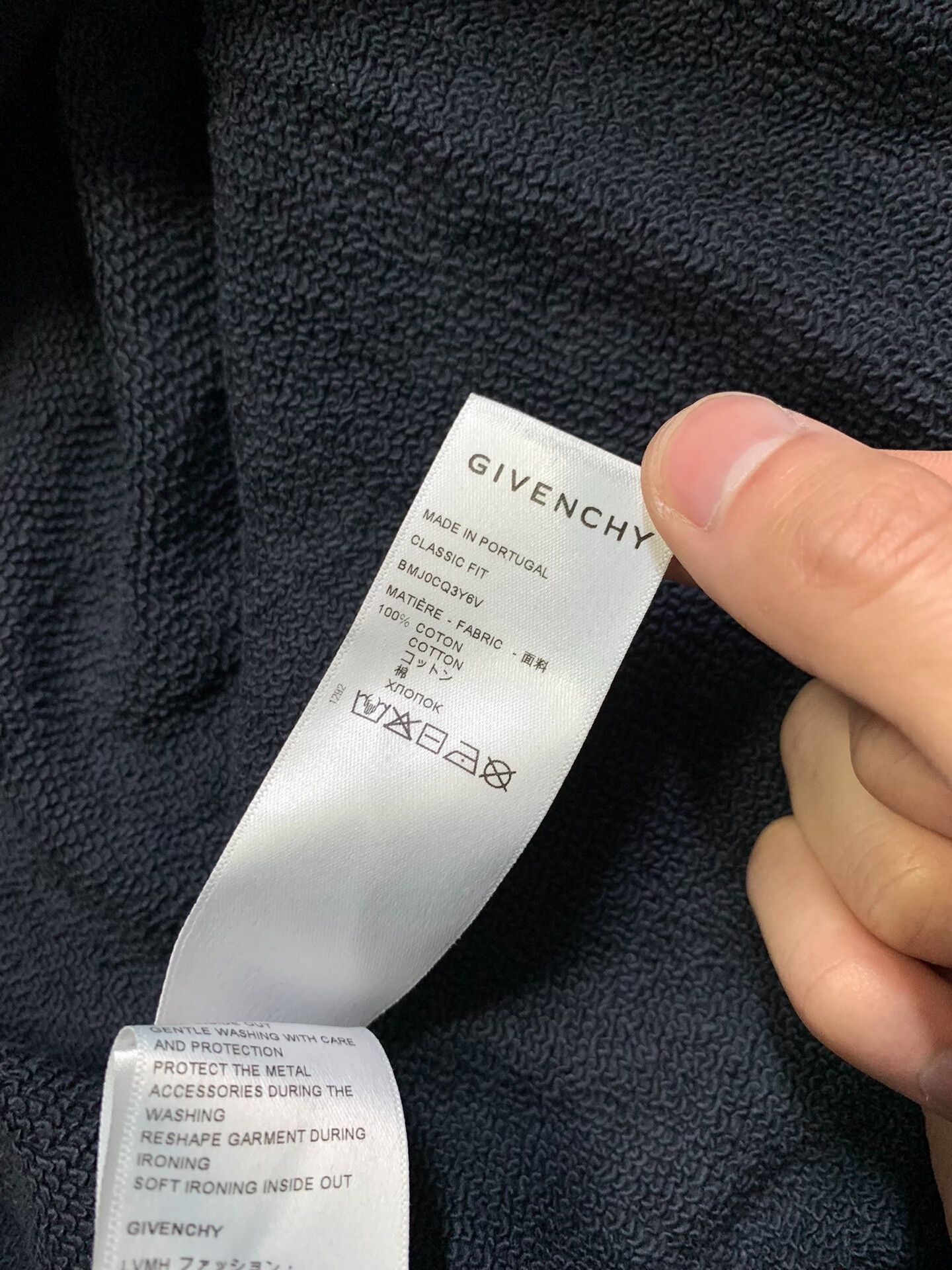 Givenchy Givenchy Embroidered Logo Hoodie Size US XL / EU 56 / 4 - 6 Thumbnail