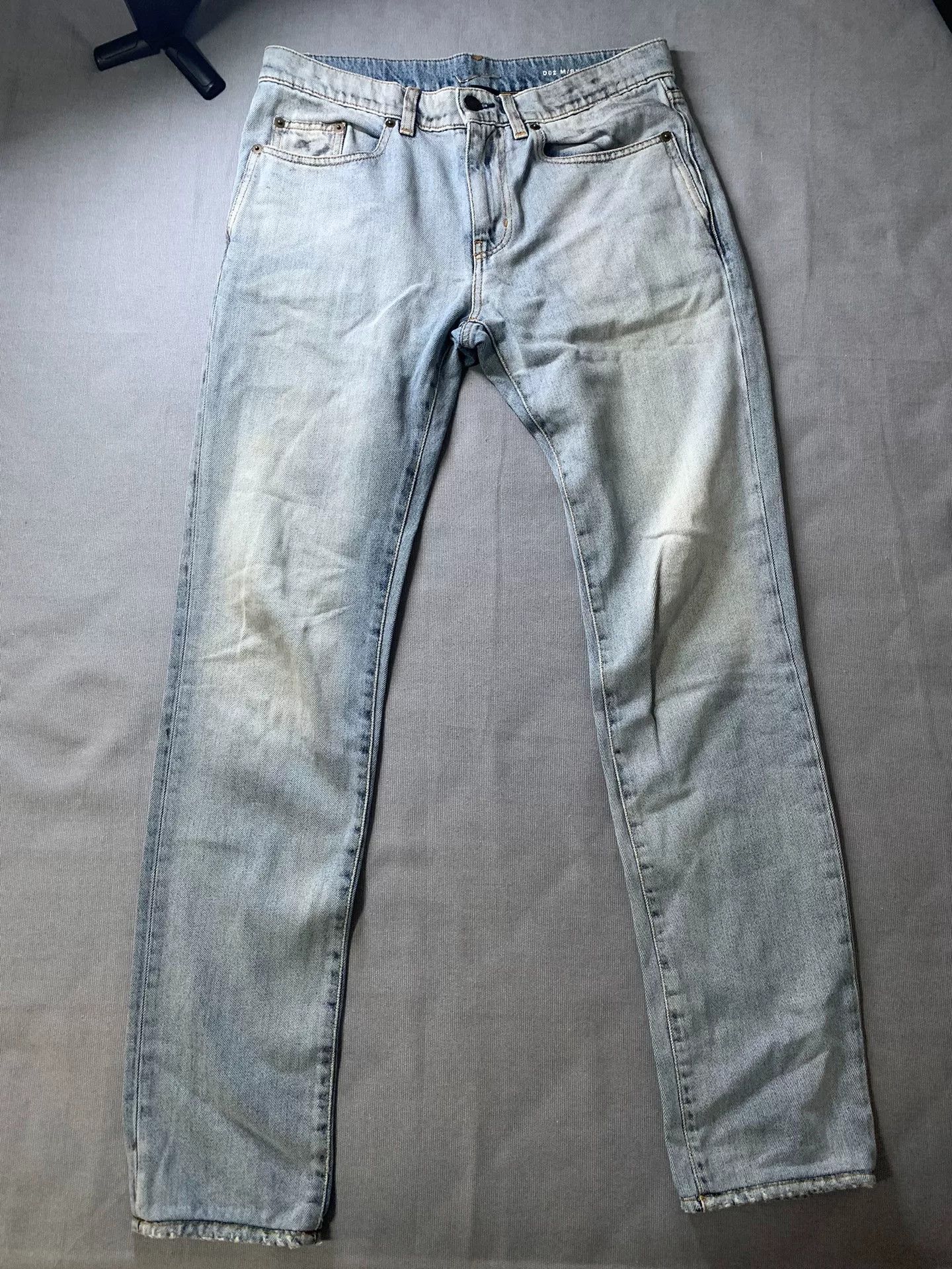 Saint Laurent Paris Saint Laurent SLP D02 Distressed Jeans Size US 30 / EU 46 - 2 Thumbnail