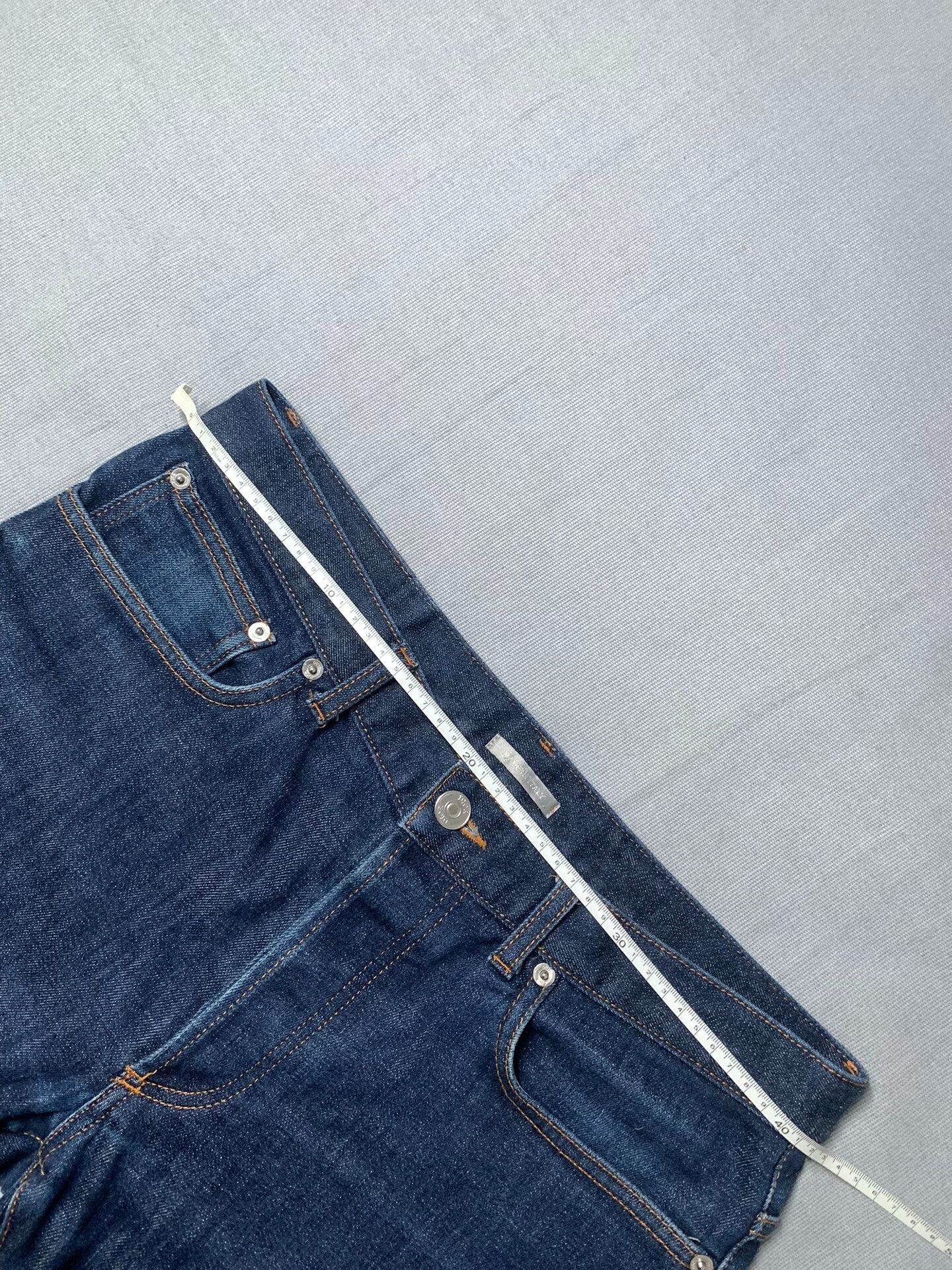 Dior Dior Jeans with Cuff Full Print Size US 31 - 7 Thumbnail