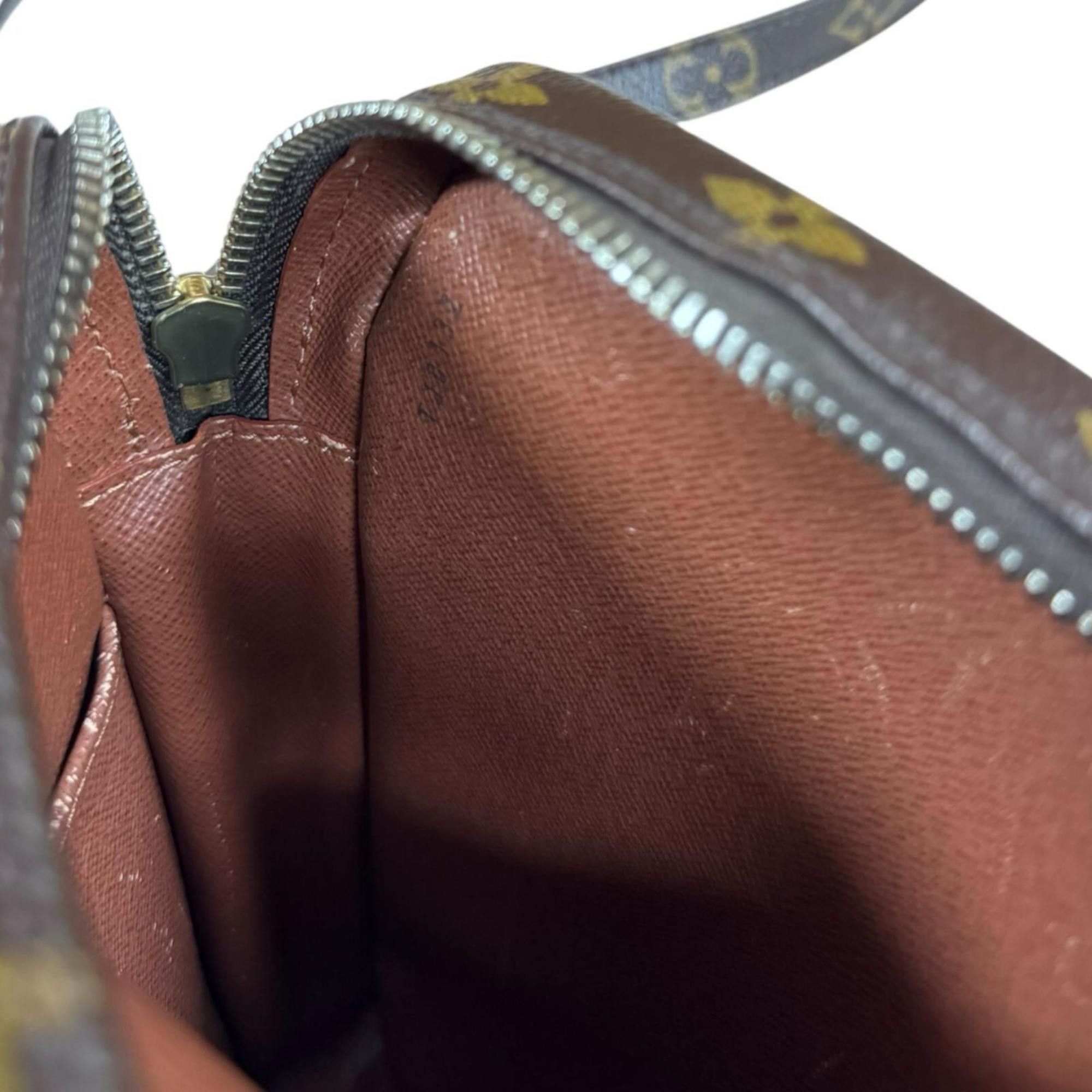 Louis Vuitton Pre-owned Louis Vuitton Danube Monogram Shoulder Bag in Canvas (M45266) Brown. Women's. Size ONE SIZE - 10 Thumbnail