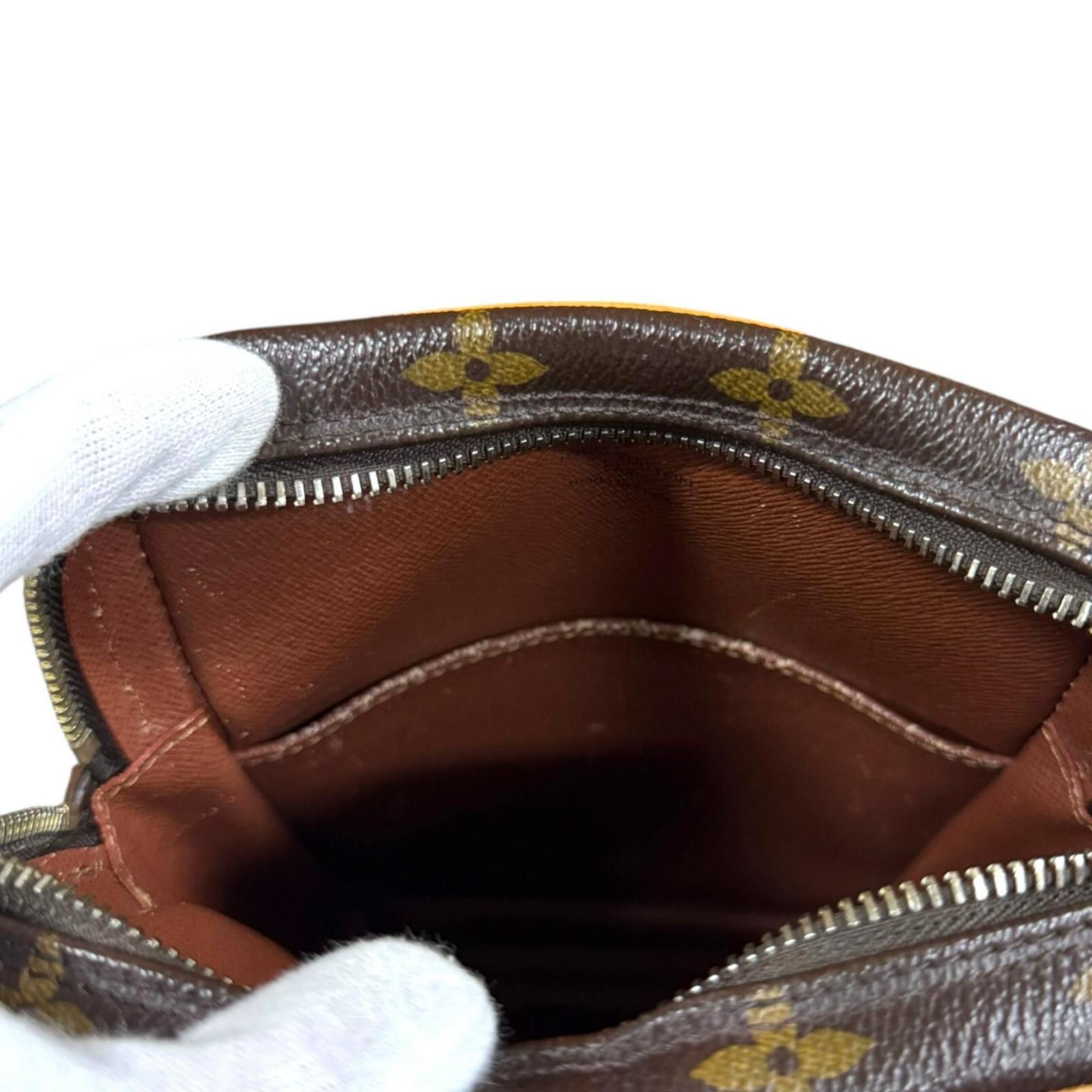 Louis Vuitton Pre-owned Louis Vuitton Danube Monogram Shoulder Bag in Canvas (M45266) Brown. Women's. Size ONE SIZE - 9 Thumbnail