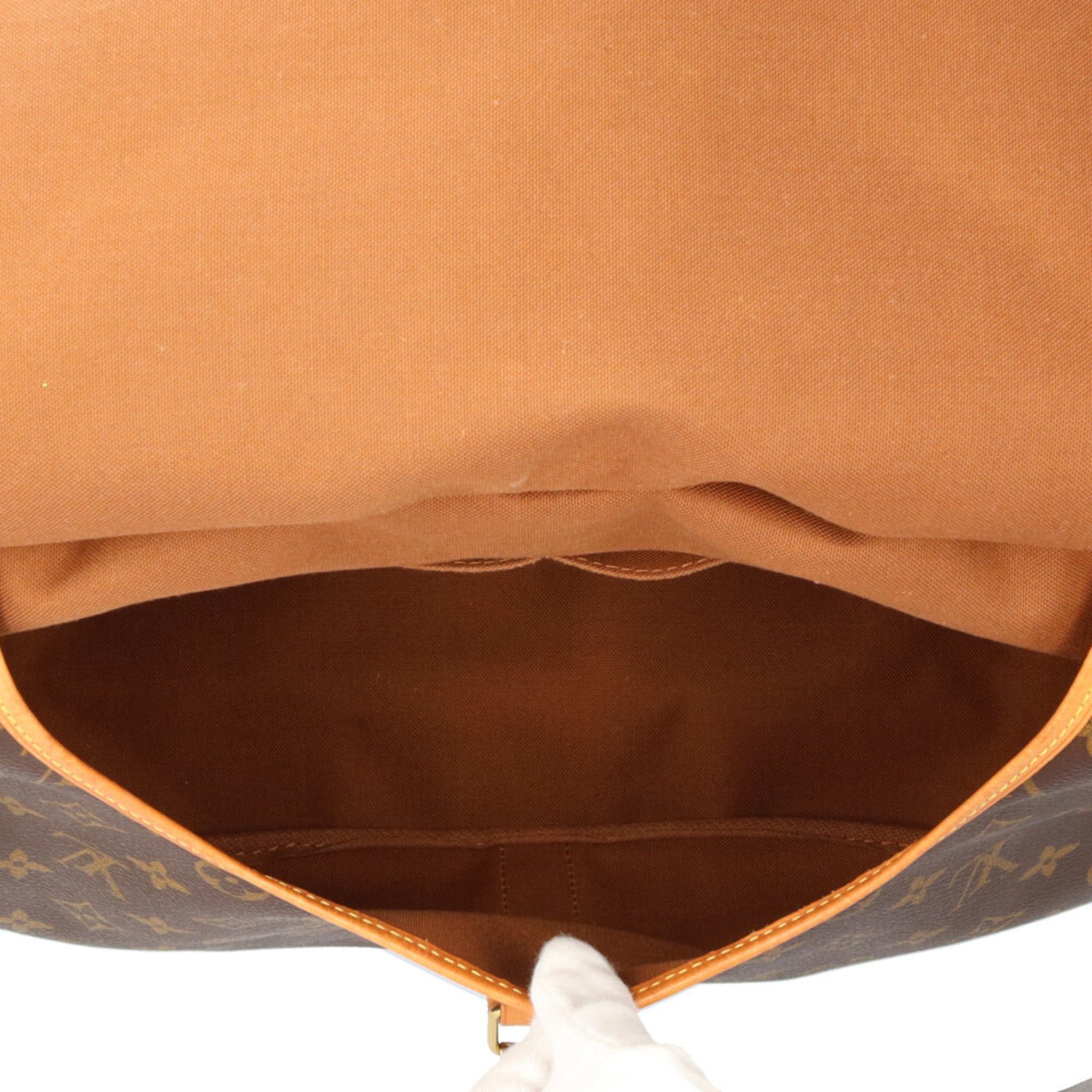 Louis Vuitton Pre-owned Louis Vuitton Saumur 35 Monogram Shoulder Bag in Canvas (M42254) Brown, Women's Size ONE SIZE - 8 Thumbnail