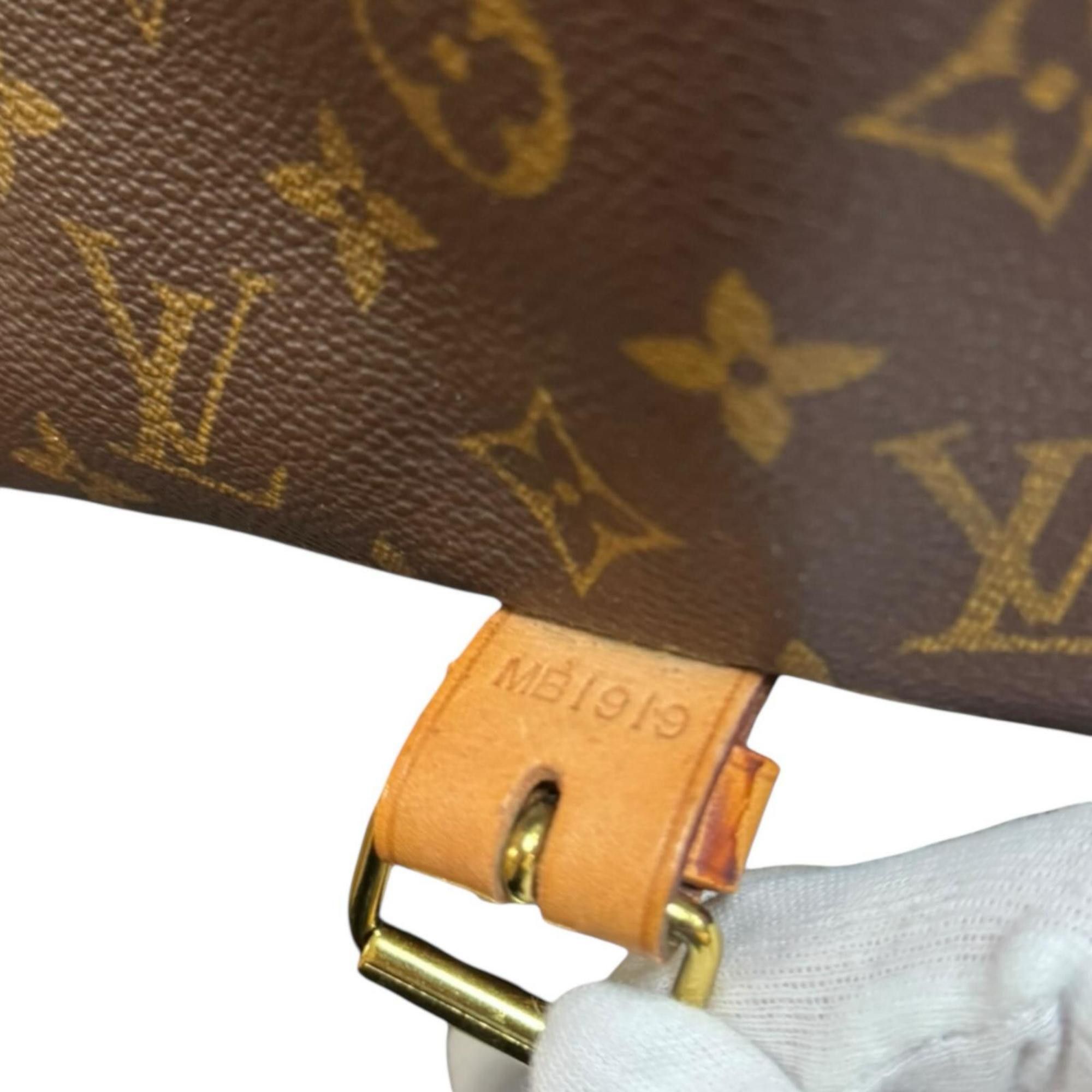 Louis Vuitton Pre-owned Louis Vuitton Saumur 35 Monogram Shoulder Bag in Canvas (M42254) Brown, Women's Size ONE SIZE - 13 Thumbnail