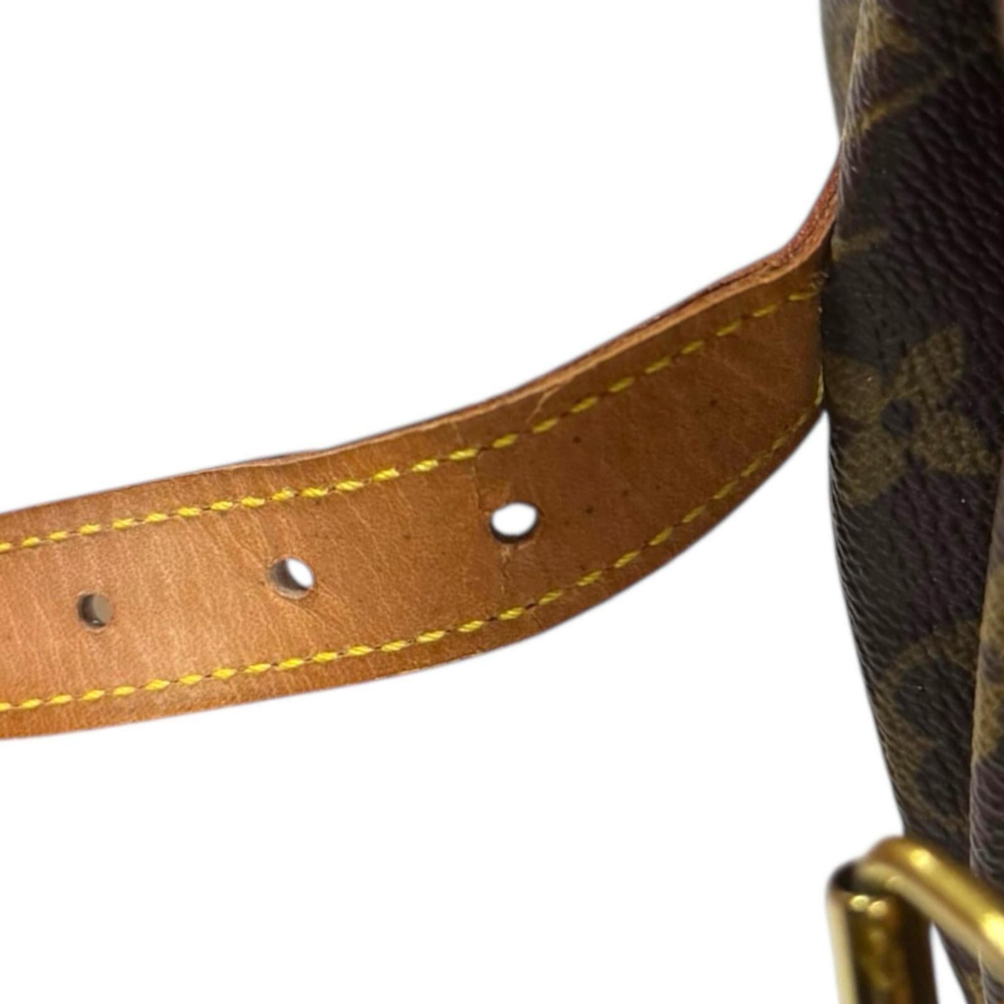 Louis Vuitton Pre-owned Louis Vuitton Saumur 35 Monogram Shoulder Bag in Canvas (M42254) Brown, Women's Size ONE SIZE - 16 Thumbnail