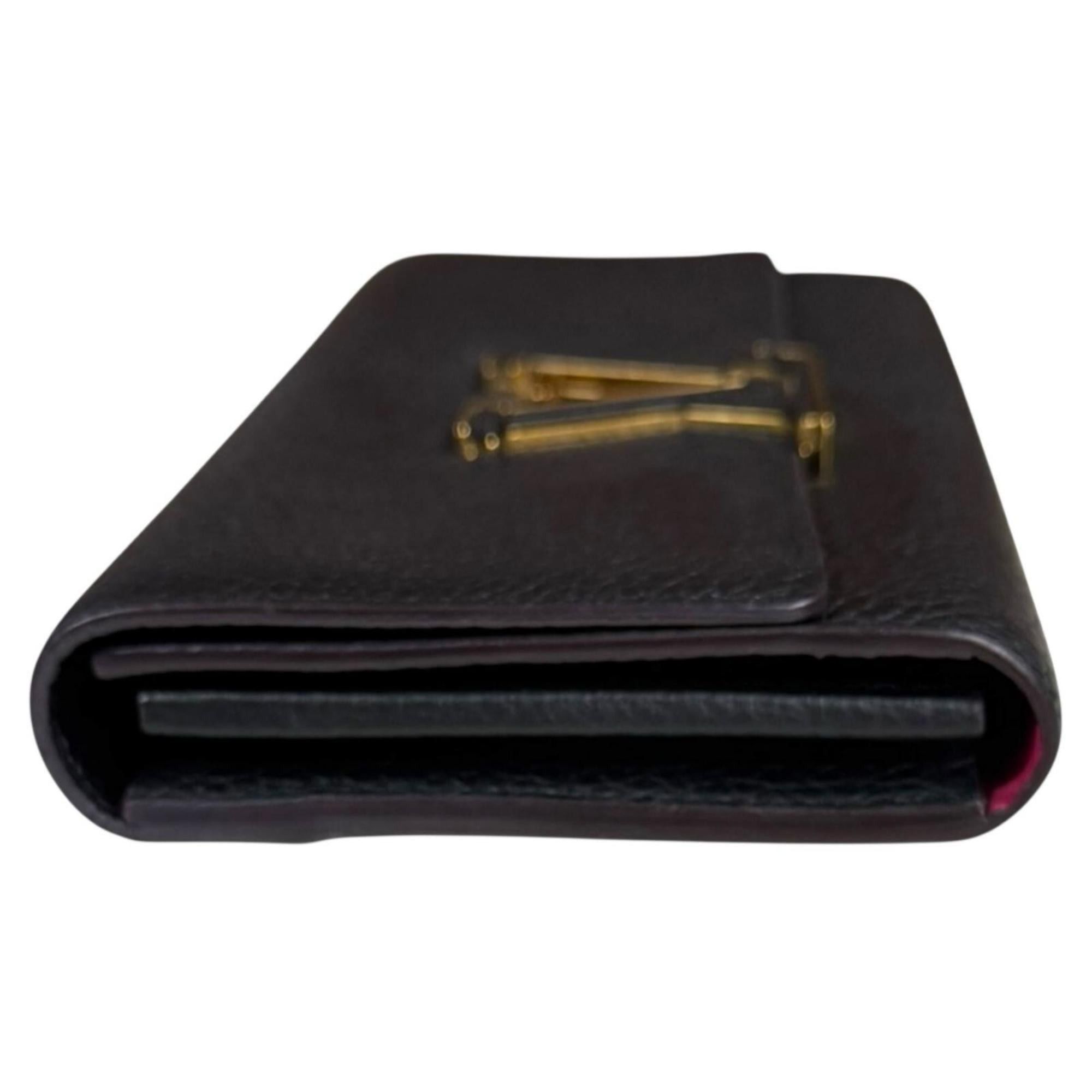Louis Vuitton Pre-owned Louis Vuitton Portefeuille Capucines Taurillon Leather Long Wallet, M61248, Women's Size ONE SIZE - 3 Thumbnail