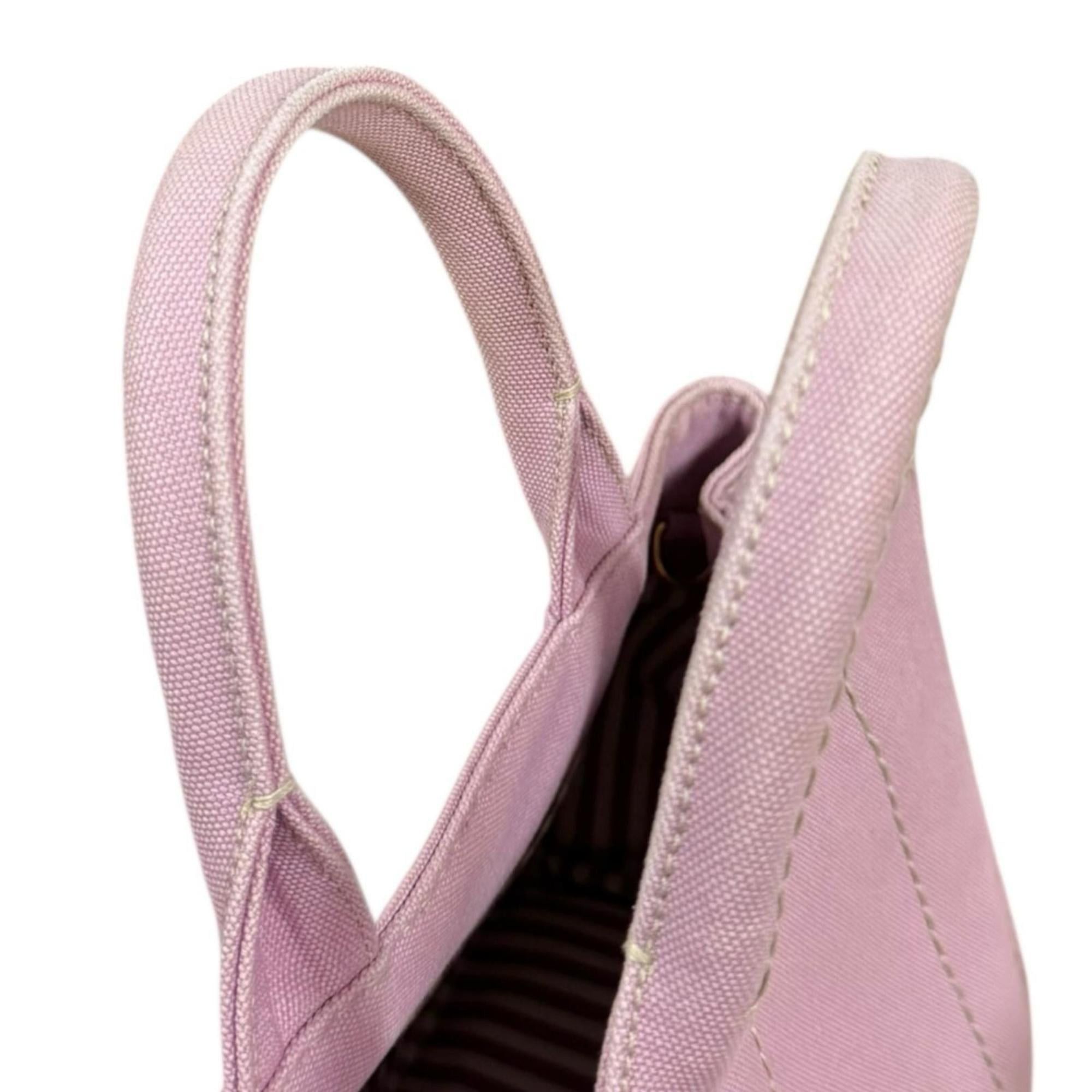 Prada Pre-owned Prada Canapa Tote SS Shoulder Bag, Canvas 1BG439, Pink, Women's, 2-Way Size ONE SIZE - 13 Thumbnail