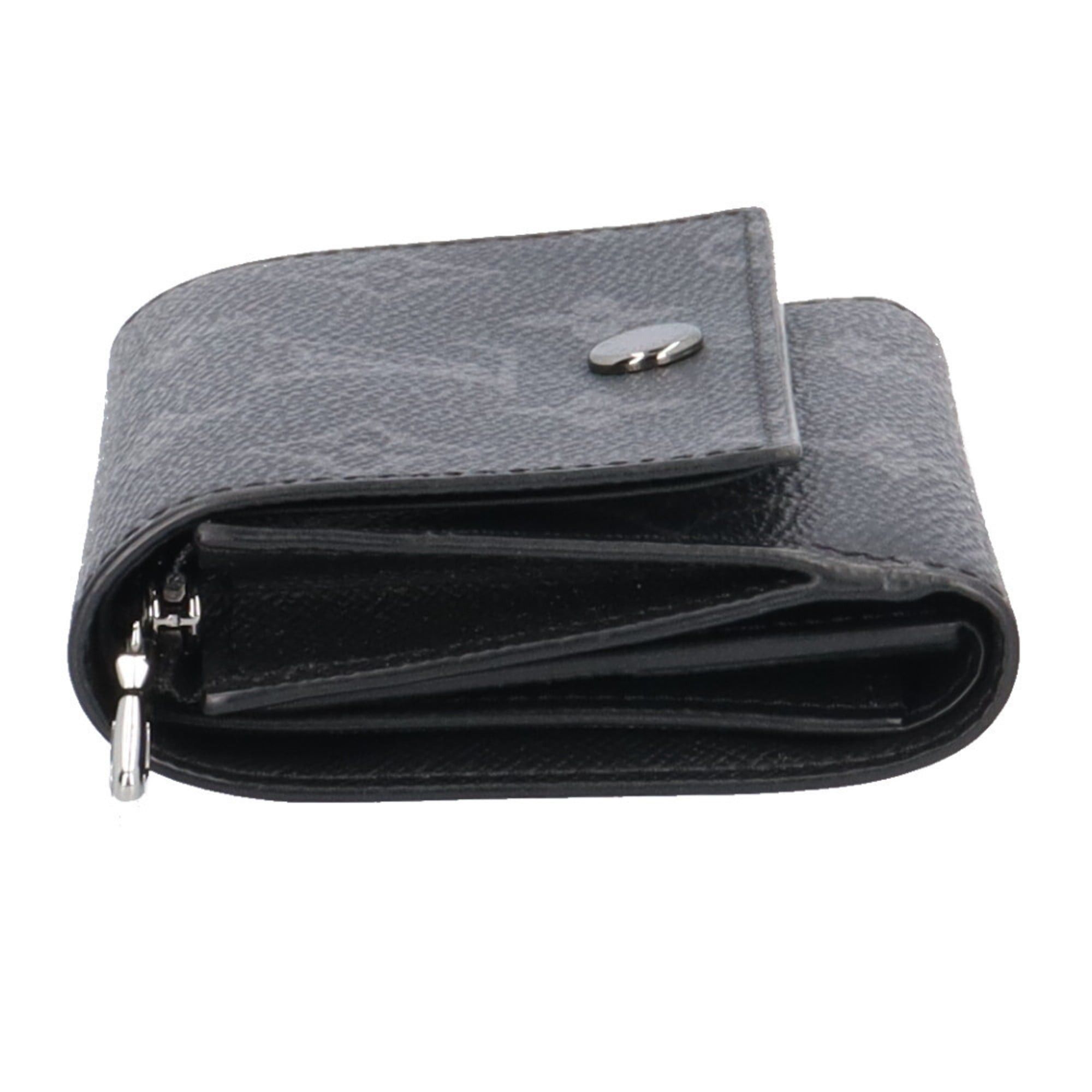 Louis Vuitton Pre-owned Louis Vuitton Victor Wallet Monogram Eclipse Trifold Wallet, M12598, Men's/Women's. Size ONE SIZE - 3 Thumbnail