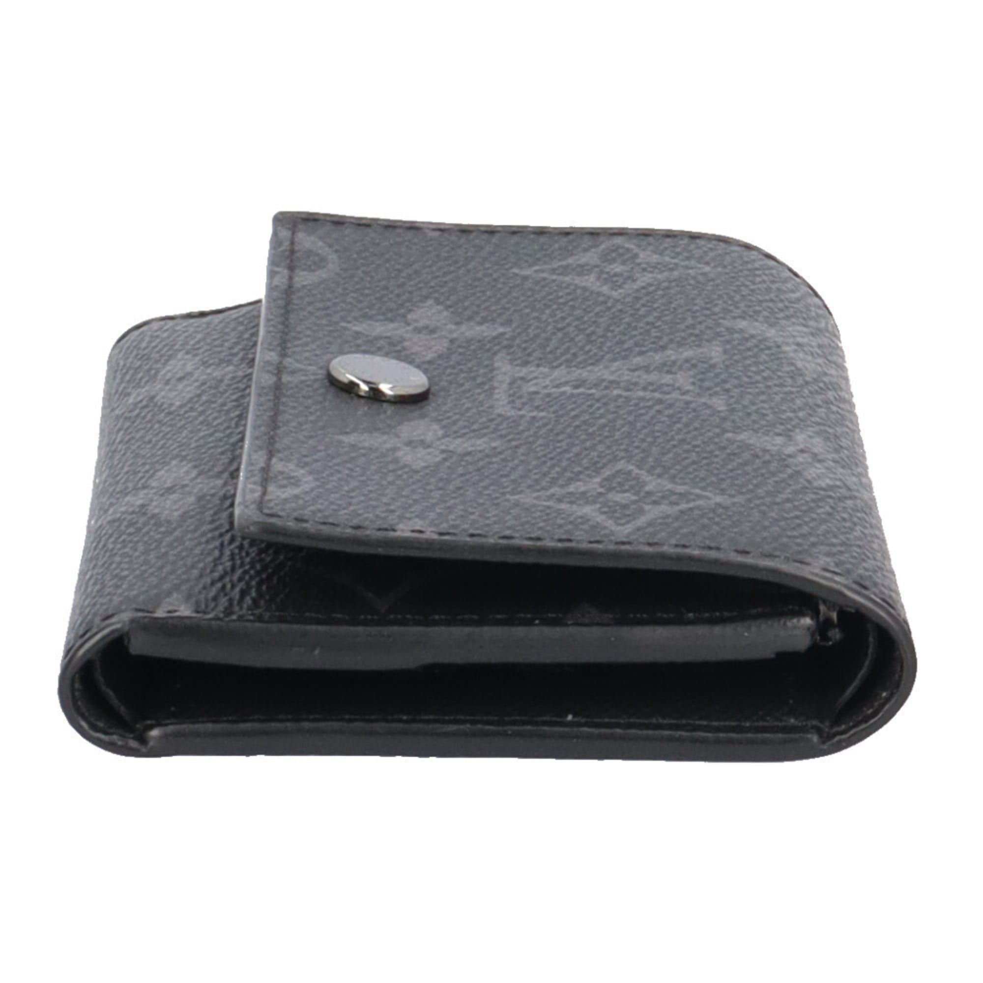 Louis Vuitton Pre-owned Louis Vuitton Victor Wallet Monogram Eclipse Trifold Wallet, M12598, Men's/Women's. Size ONE SIZE - 4 Thumbnail
