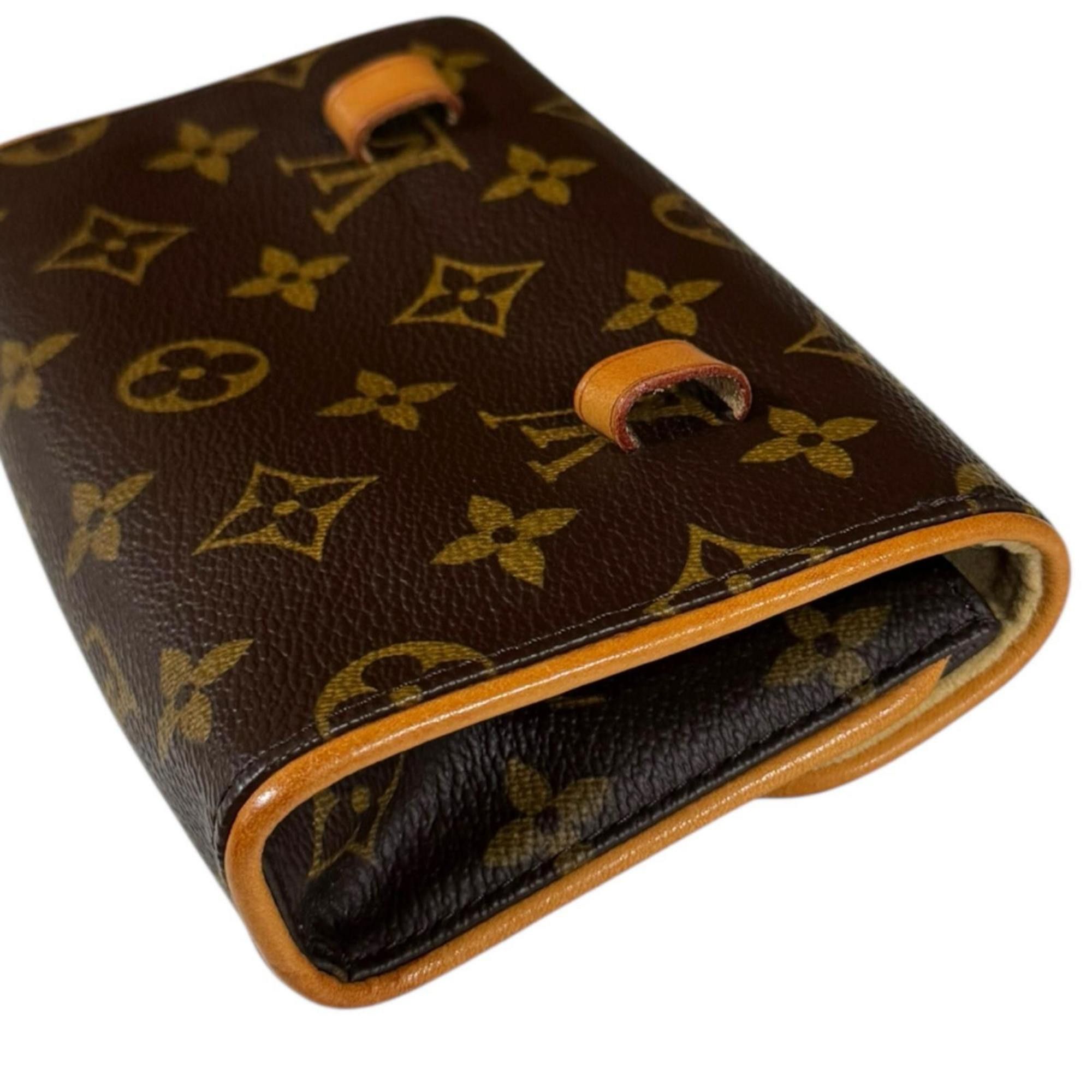 Pre-owned Louis Vuitton Pochette Florentine Monogram Waist Bag in Canvas (M51855) Brown. Women's.