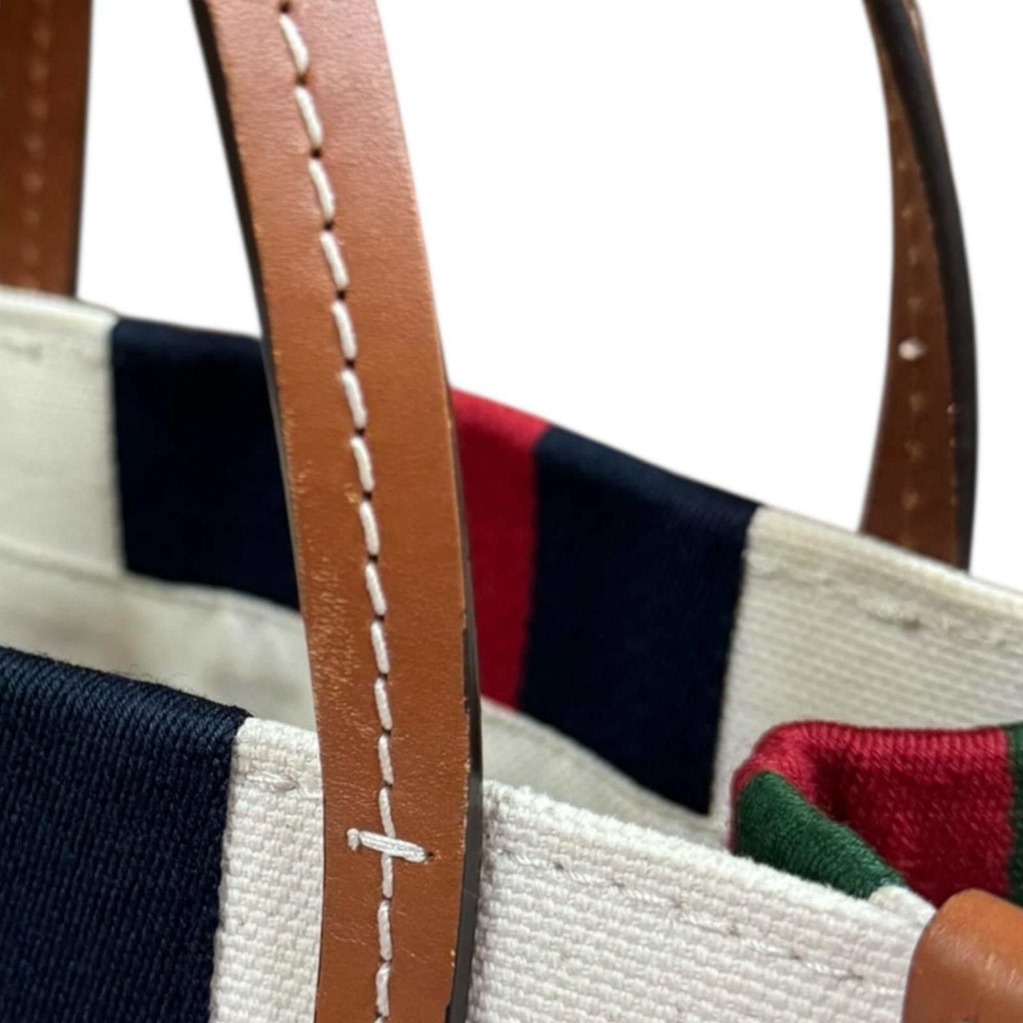 Gucci Pre-owned Gucci Interlocking G Mini Tote Bag Shoulder Canvas 727735 White Women's GUCCI Size ONE SIZE - 17 Thumbnail