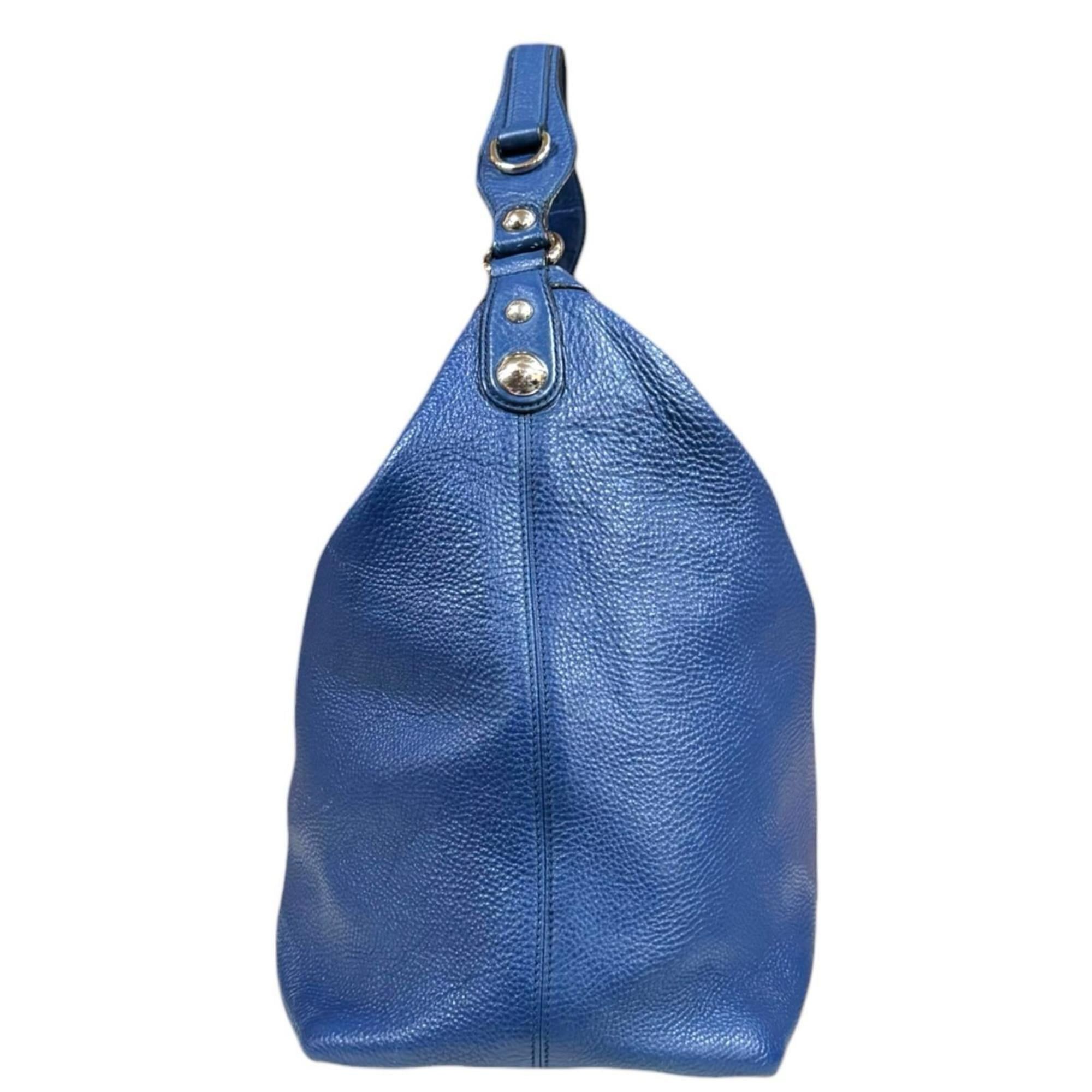 Gucci Pre-owned Gucci Iconbit Tote Bag Shoulder Bag, Leather 232950, Blue, Women's Size ONE SIZE - 5 Thumbnail