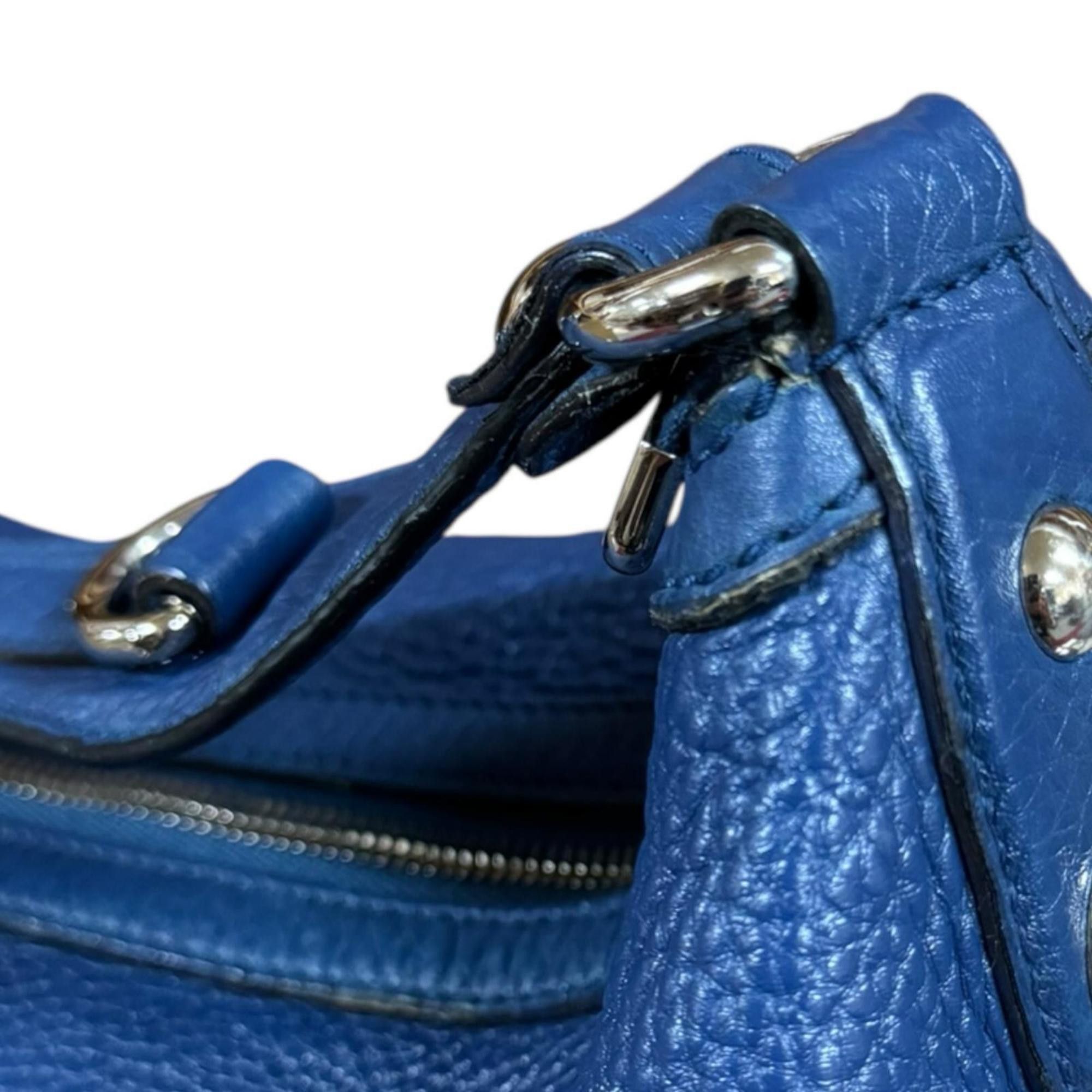 Gucci Pre-owned Gucci Iconbit Tote Bag Shoulder Bag, Leather 232950, Blue, Women's Size ONE SIZE - 14 Thumbnail