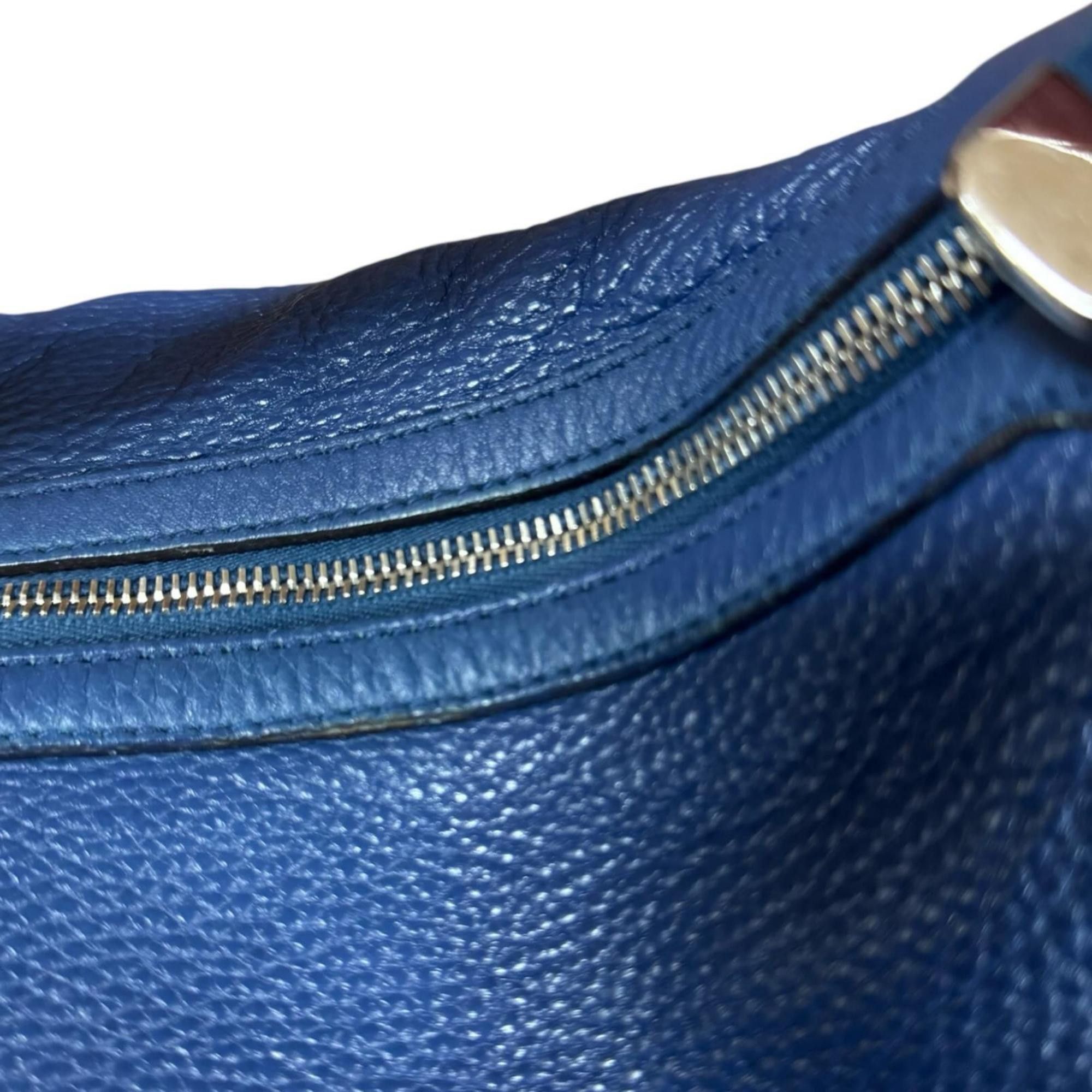 Gucci Pre-owned Gucci Iconbit Tote Bag Shoulder Bag, Leather 232950, Blue, Women's Size ONE SIZE - 12 Thumbnail