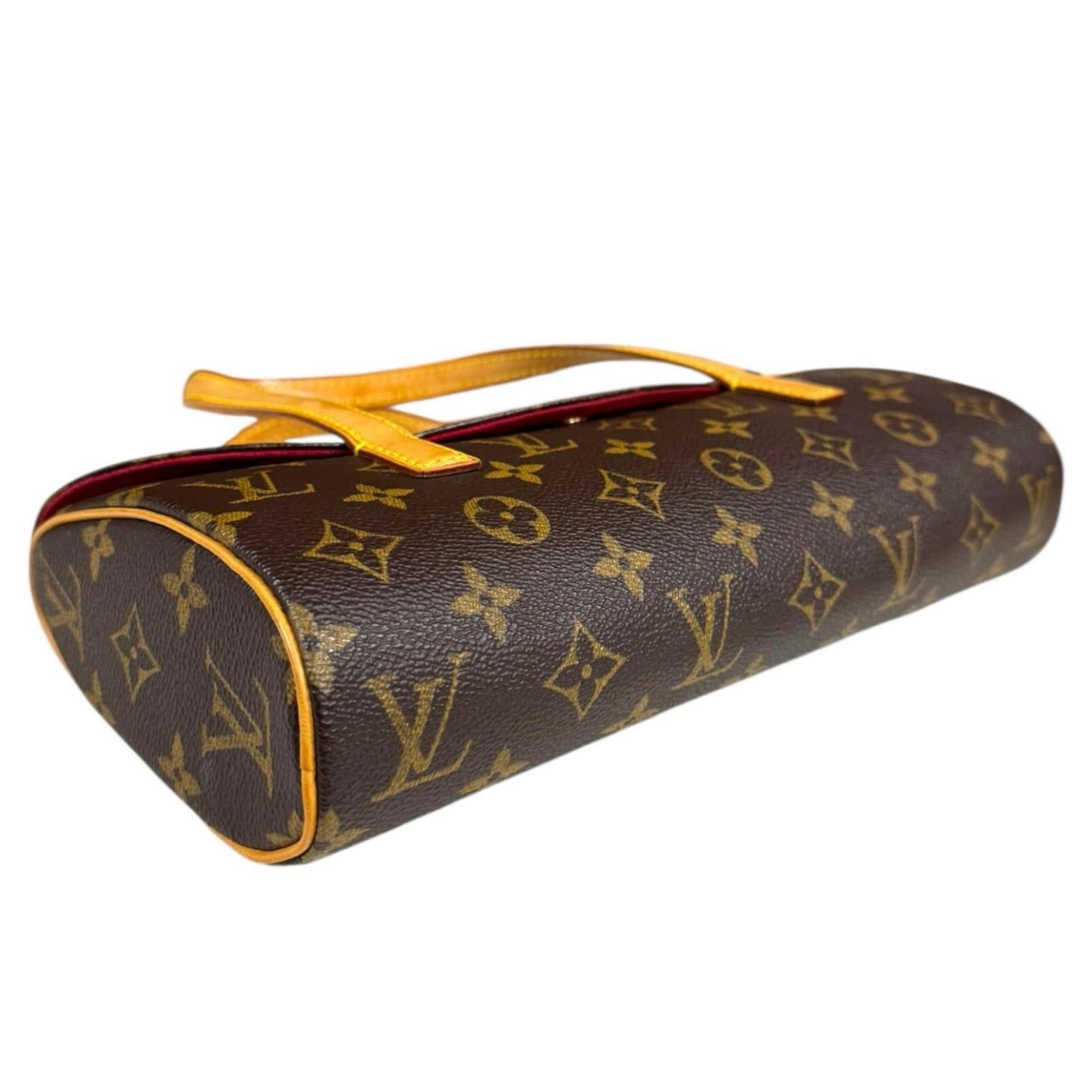 Louis Vuitton Pre-owned Louis Vuitton Sonatine Monogram Canvas Handbag M51902 Brown Women's LOUIS VUITTON Size ONE SIZE - 6 Thumbnail