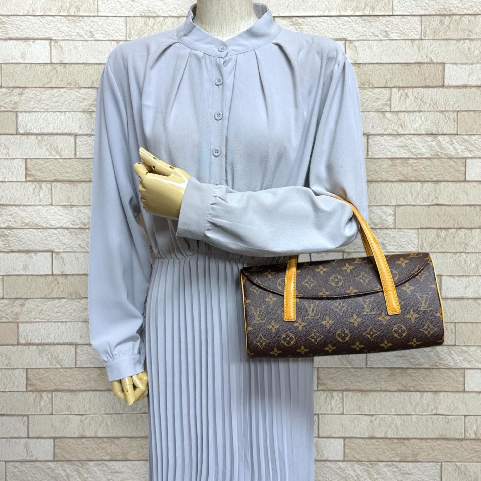 Louis Vuitton Pre-owned Louis Vuitton Sonatine Monogram Canvas Handbag M51902 Brown Women's LOUIS VUITTON Size ONE SIZE - 2 Thumbnail