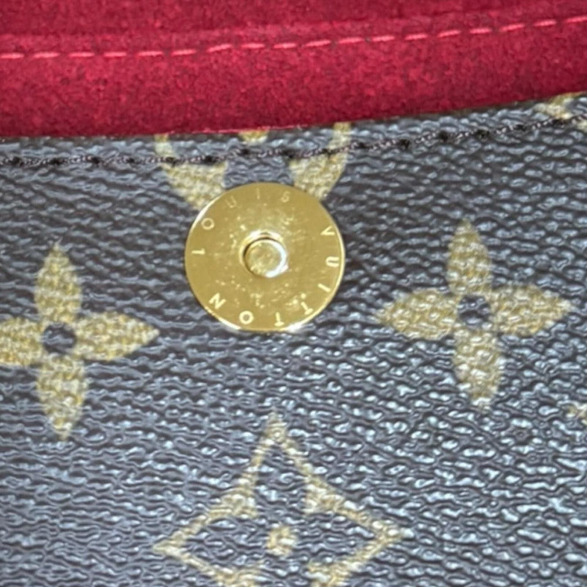 Louis Vuitton Pre-owned Louis Vuitton Sonatine Monogram Canvas Handbag M51902 Brown Women's LOUIS VUITTON Size ONE SIZE - 10 Thumbnail