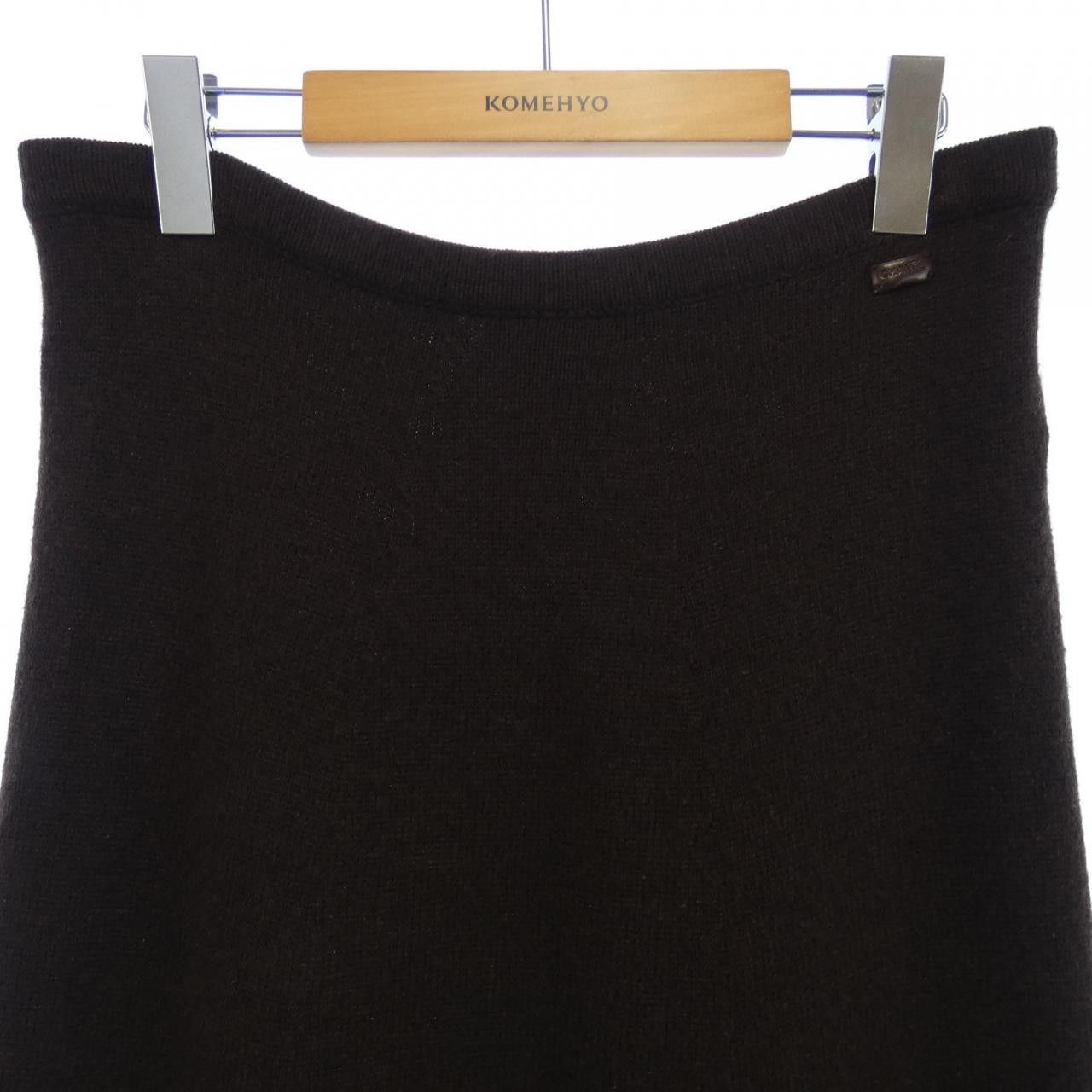 Chanel Chanel Chanel Cashmere Skirt Textile Skirts P16069V00791 00A DUTY FREE for USA Size ONE SIZE - 5 Thumbnail