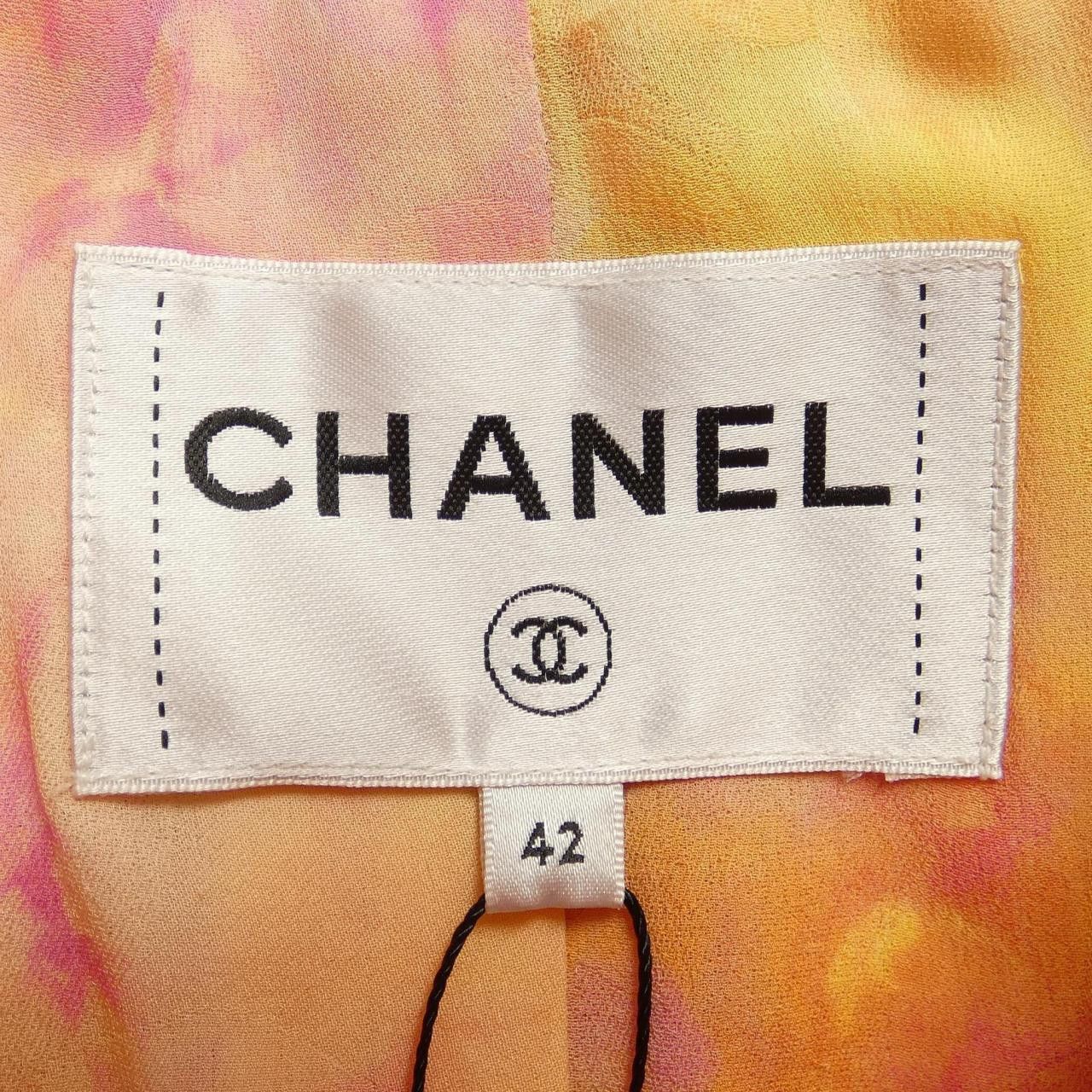 Chanel Chanel Chanel Jacket Textile Outerwear P64621V60642 DUTY FREE for USA Size ONE SIZE - 5 Thumbnail
