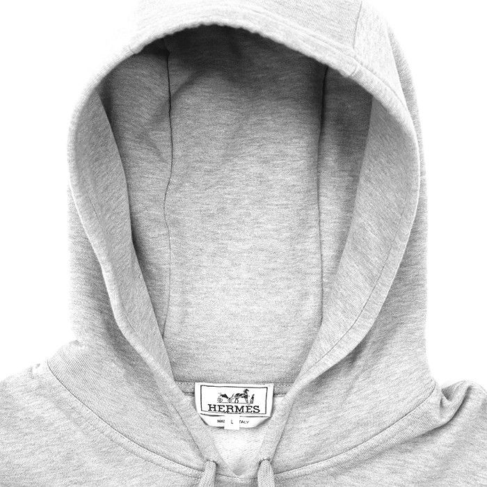 Hermes Hermes Hermès Wool Lambskin Sweatshirt Leather Sweatshirts & Hoodies DUTY FREE for USA Size ONE SIZE - 2 Thumbnail