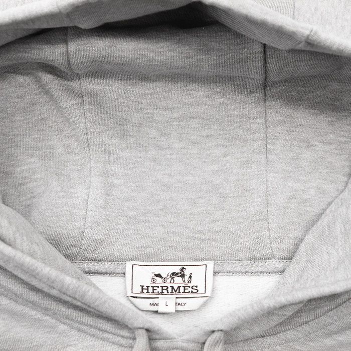 Hermes Hermes Hermès Wool Lambskin Sweatshirt Leather Sweatshirts & Hoodies DUTY FREE for USA Size ONE SIZE - 3 Thumbnail