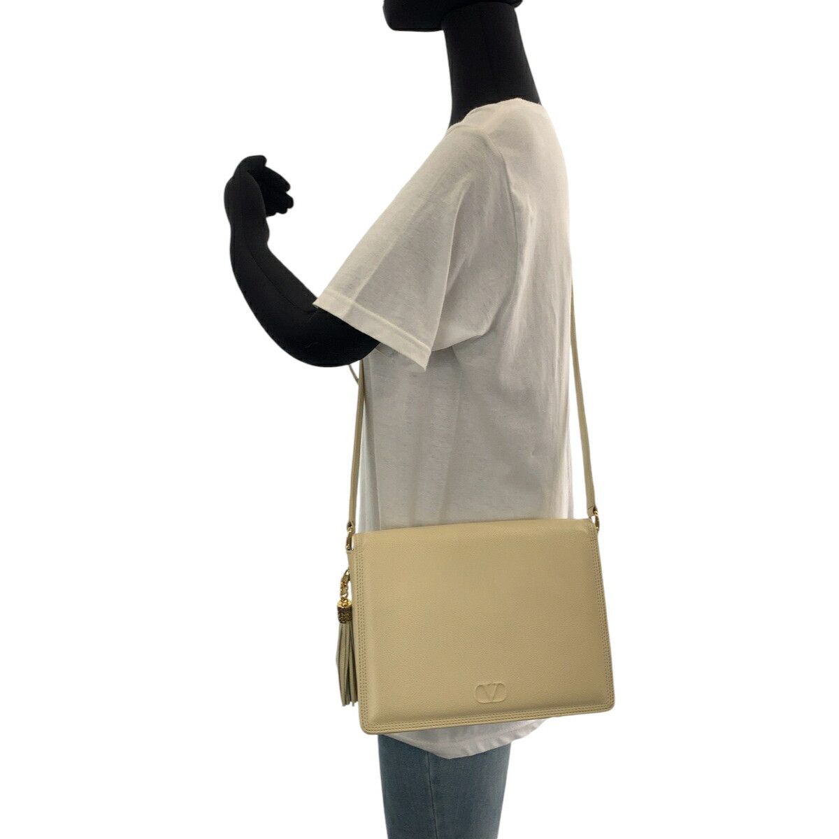 Valentino Valentino Valentino Garavani Leather Shoulder Bag Leather Shoulder Bag DUTY FREE for USA Size ONE SIZE - 7 Thumbnail