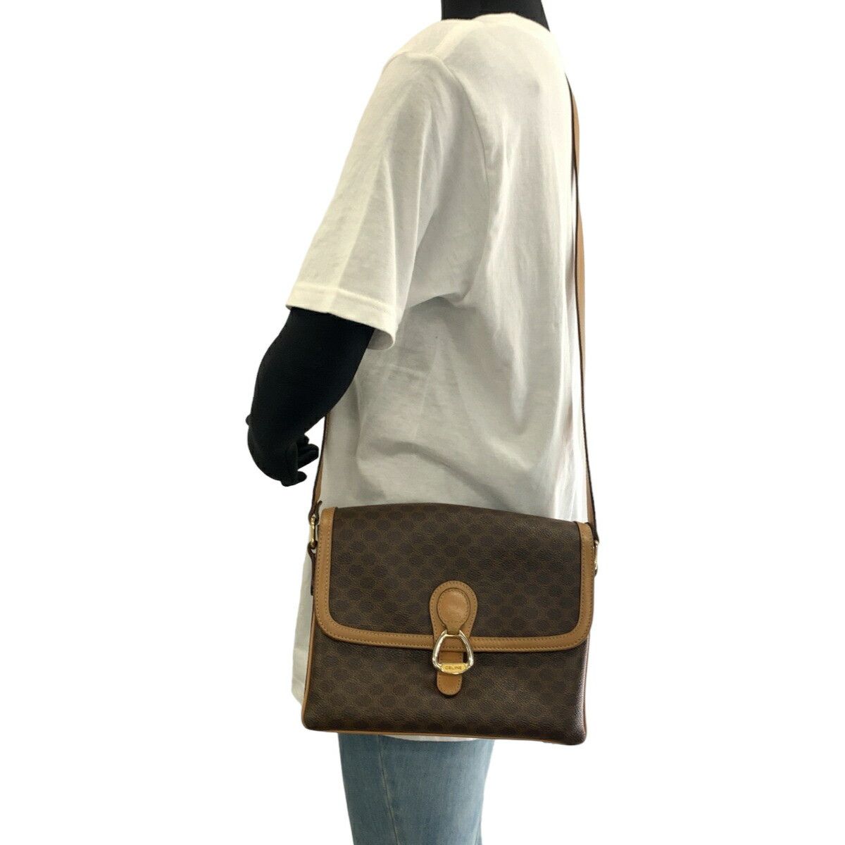 Celine Celine Celine Macadam PVC Leather Shoulder Bag Plastic / Synthetic Crossbody Bag DUTY FREE for USA Size ONE SIZE - 7 Thumbnail