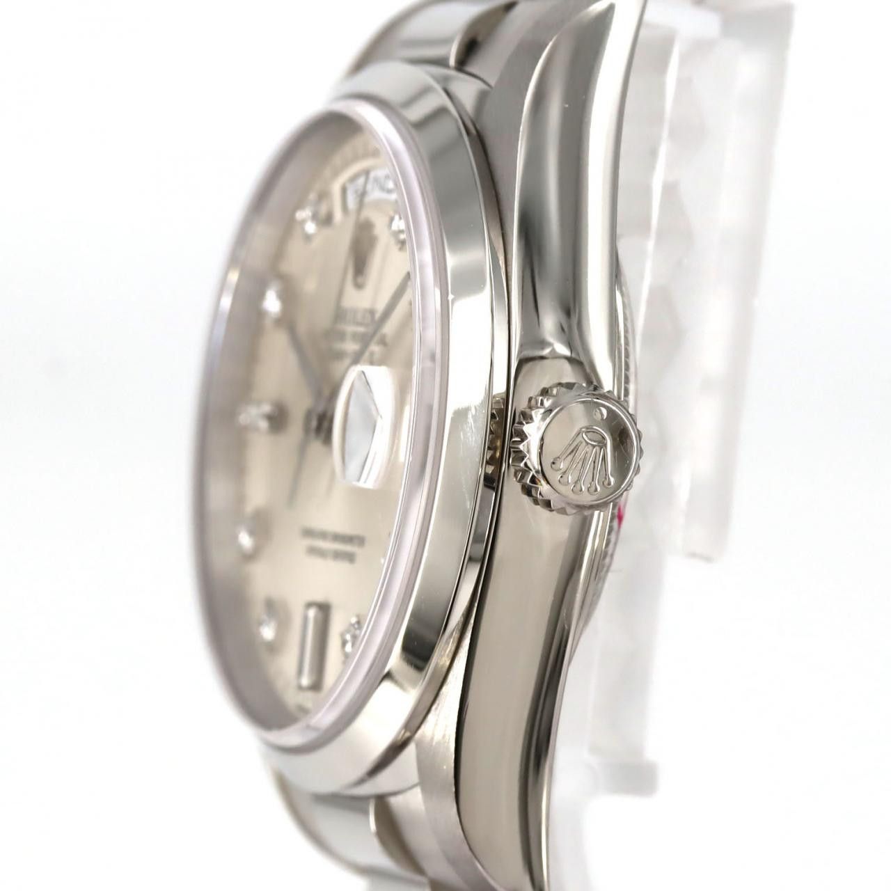 Rolex Rolex Rolex Day-Date PT Automatic Precious Metal Automatic 18206A DUTY FREE for USA Size ONE SIZE - 3 Thumbnail